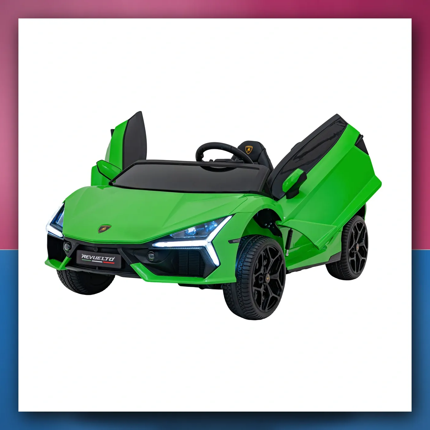 Auto na akumulator Lamborghini Revuelto XL zeleni - slika 1
