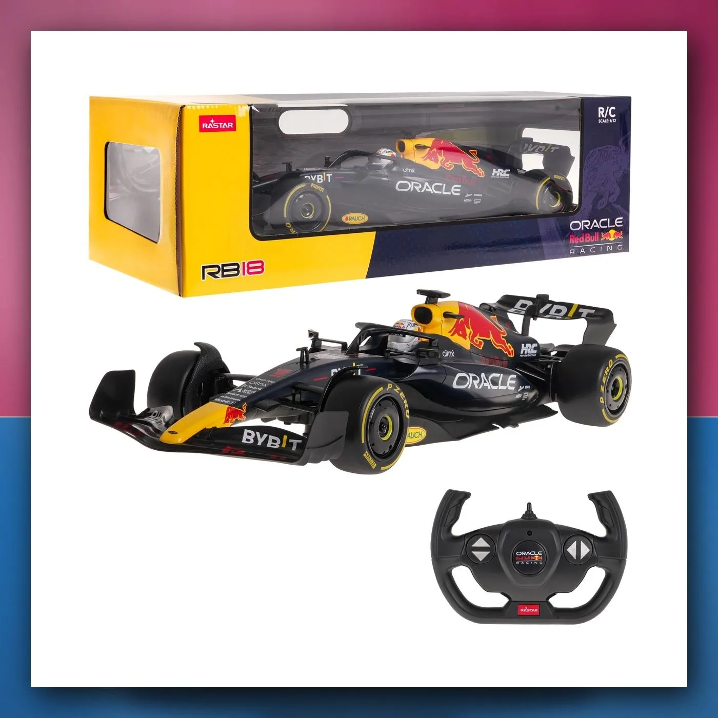 R/C Oracle Red Bull Racing RB18 1:12 RASTAR