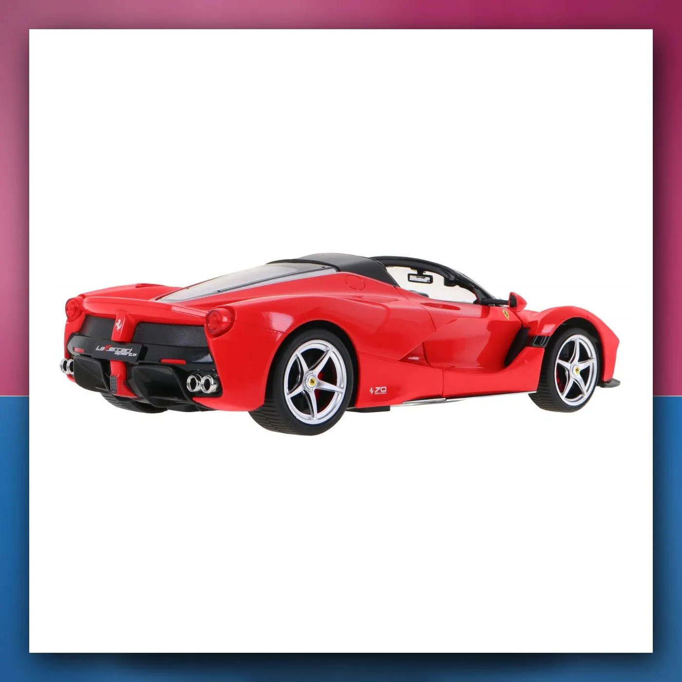 Ferrari LaFerrari Aperta crveni RASTAR model 1:14 autić na daljinsko upravljanje + daljinski upravljač 2,4 GHz