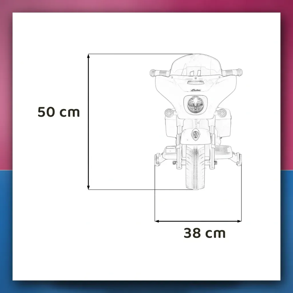Auto na akumulator Sjekira INDIAN rozi - slika 2