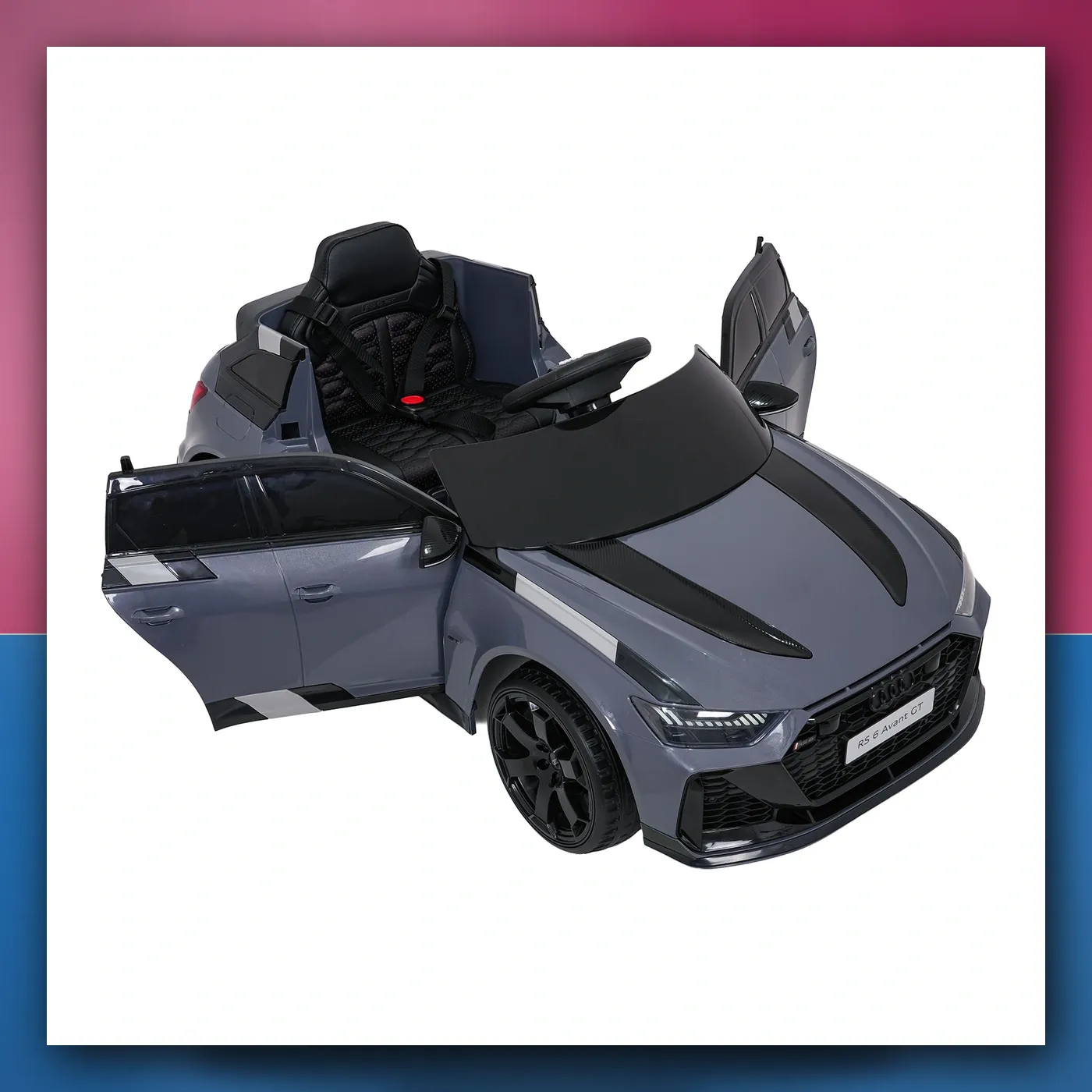 Auto na akumulator Audi RS6 Avant GT sivi