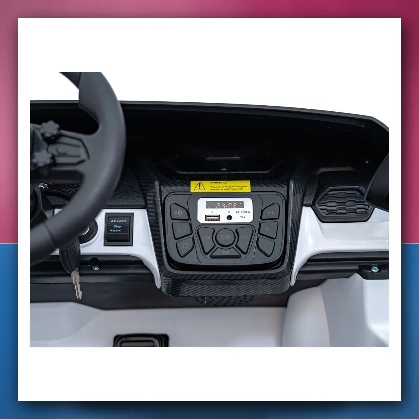 Auto na akumulator Lamborghini Revuelto XL bijeli - slika 1