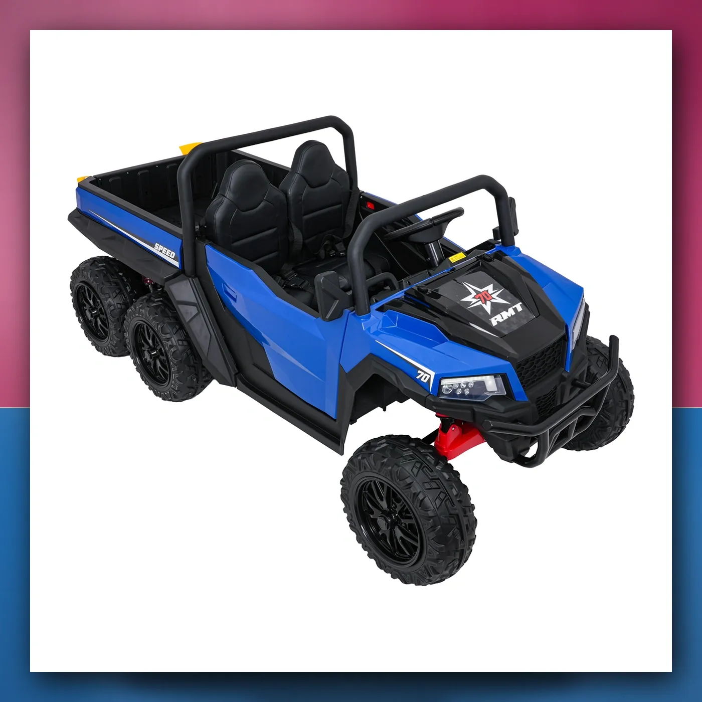Auto na akumulator Farmer Kamion X - SNAGA plavi - slika 1