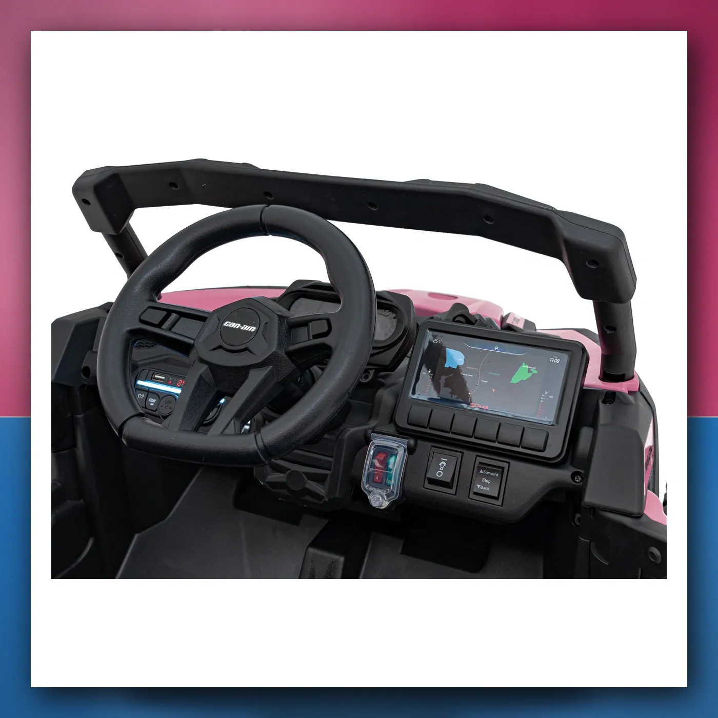 Auto na akumulator ATV CAN - AM Maverick rozi - slika 1