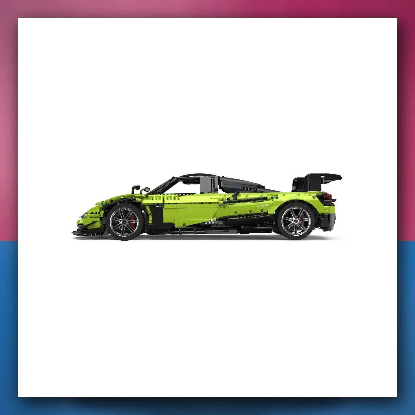 Kocke Pagani Huayra BC 1:8 zeleni RASTAR