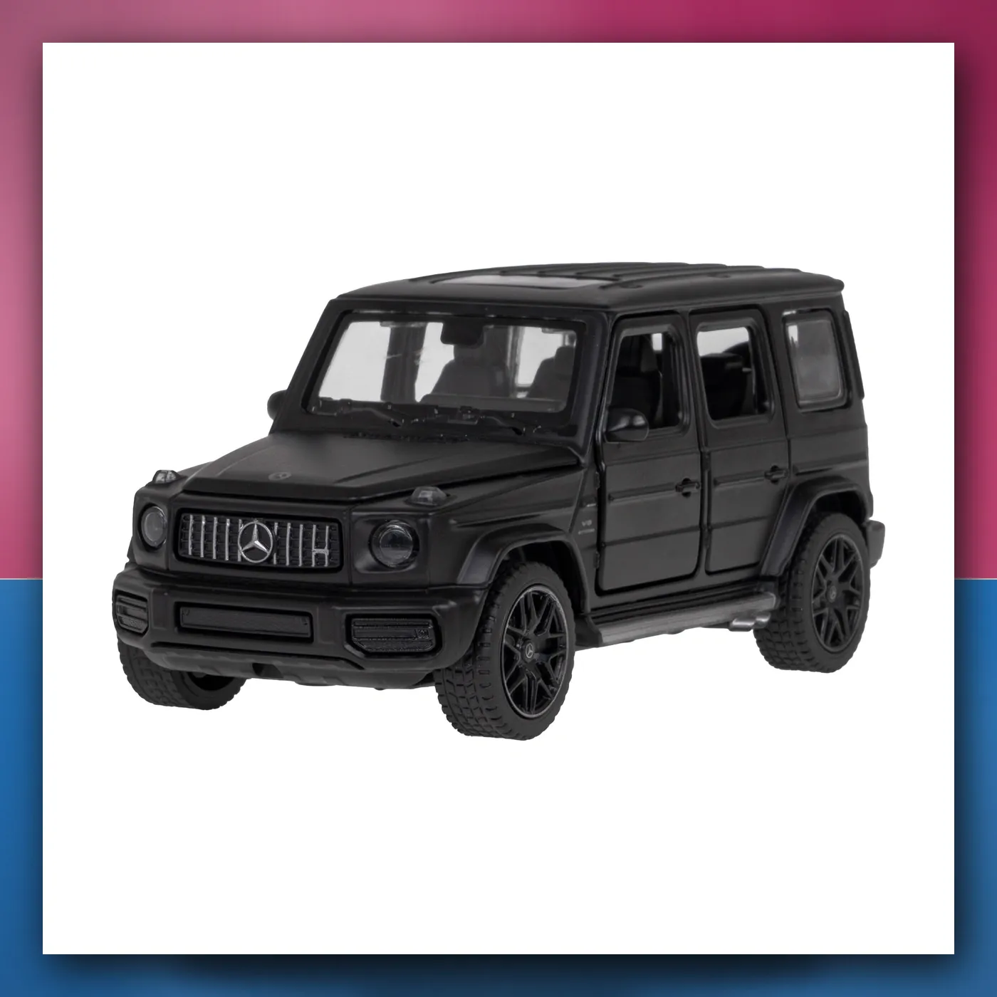Mercedes-AMG G 63 crni RASTAR 1:32 metalni model - slika 1