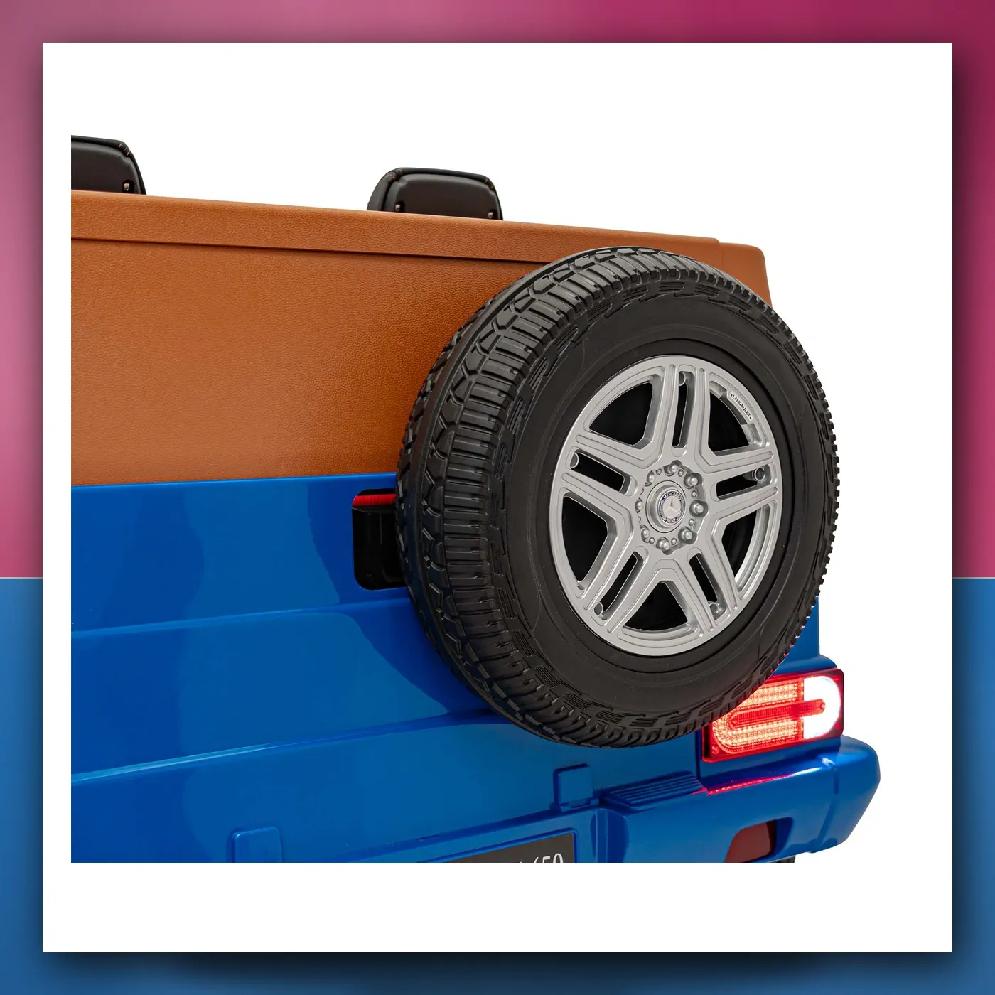 Auto na akumulator Mercedes Benz MAYBACH G650 STRONG plavi - slika 1