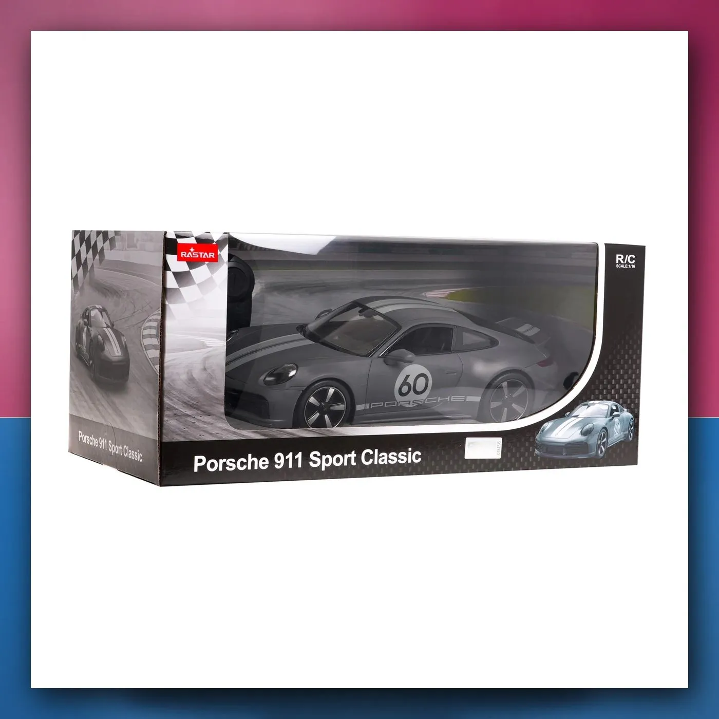 R/C Porsche 911 Sport Classic 1:16 RASTAR