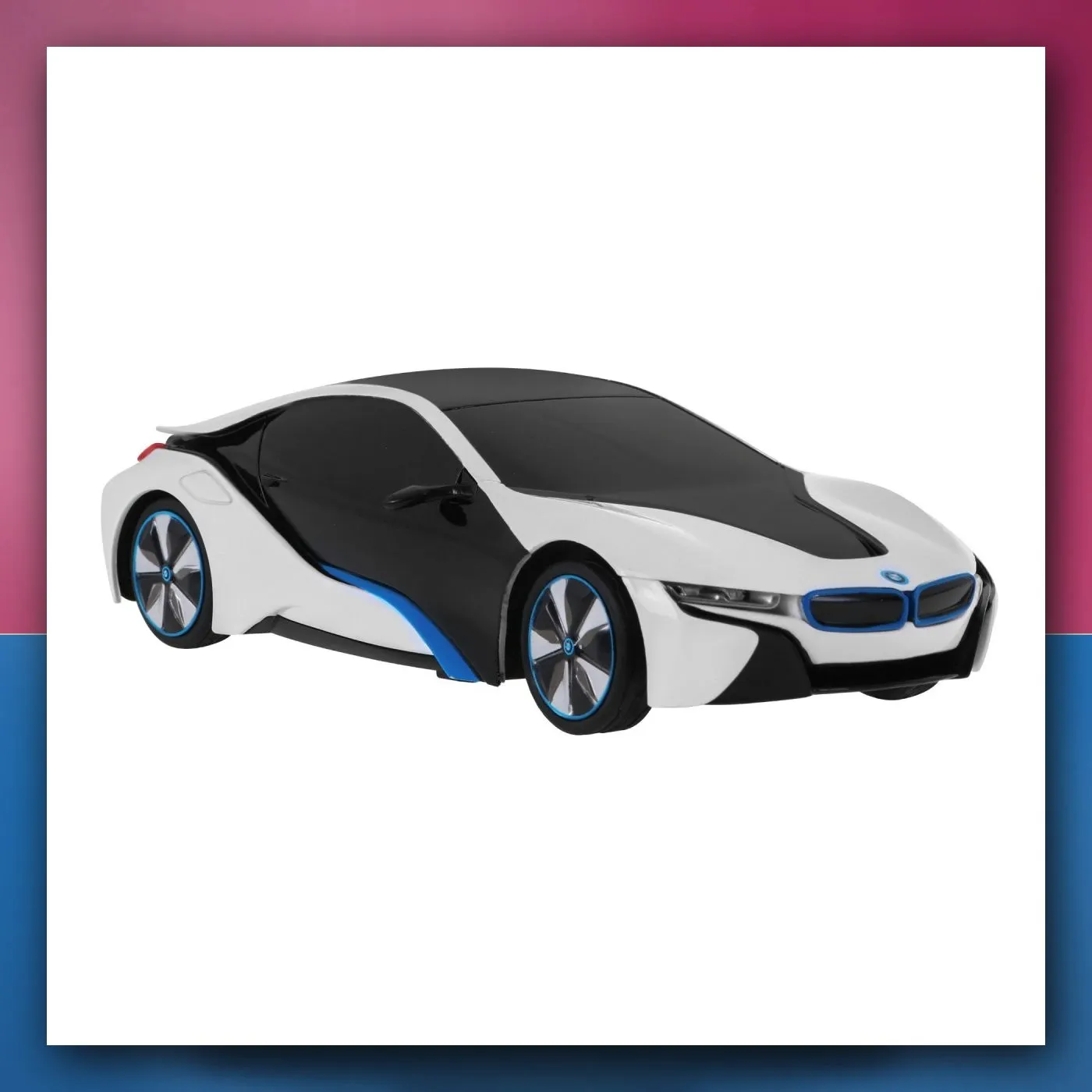 BMW i8 bijeli RASTAR model 1:24 autić na daljinsko upravljanje + daljinski upravljač 2,4 GHz