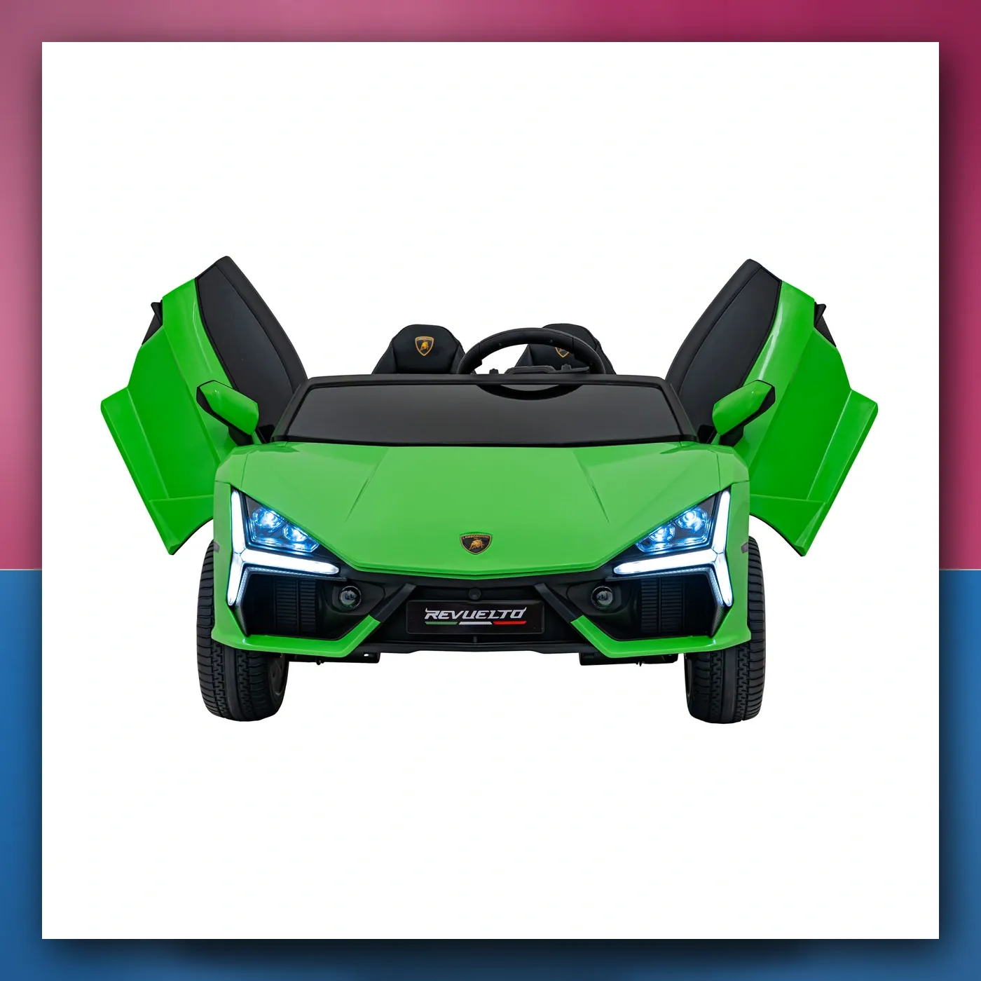 Auto na akumulator Lamborghini Revuelto XL zeleni - slika 1