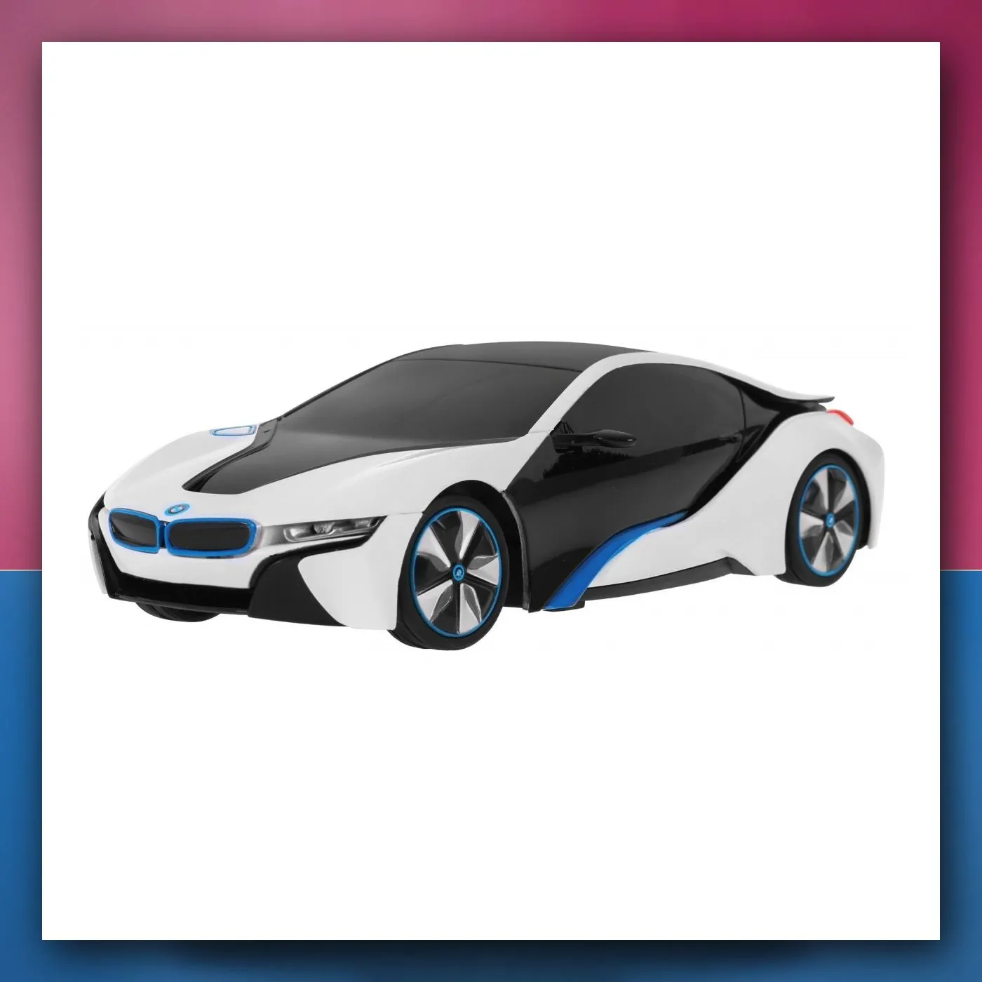 BMW i8 bijeli RASTAR model 1:24 autić na daljinsko upravljanje + daljinski upravljač 2,4 GHz