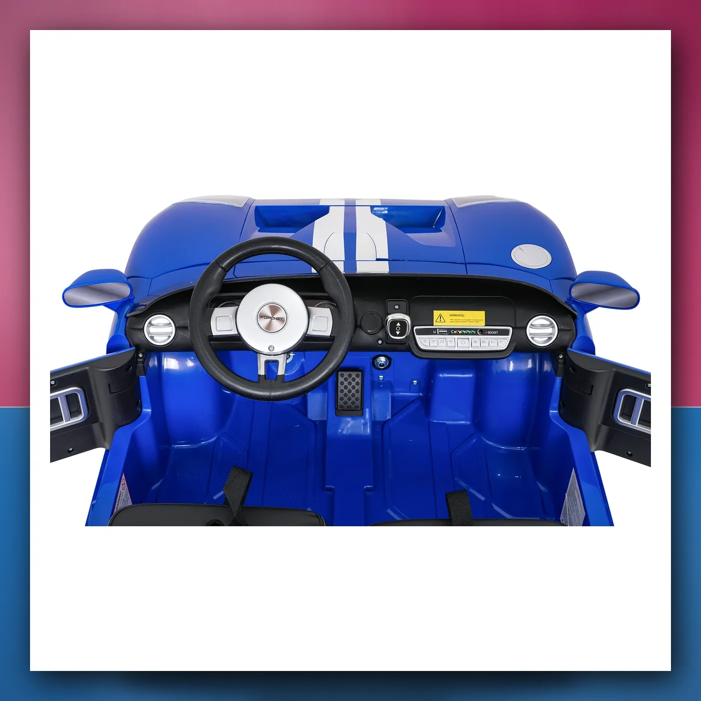 Auto na akumulator Ford GT plavi - slika 1