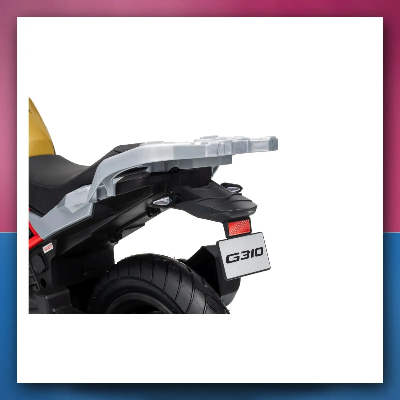 Motocikl na akumulator BMW G310GS šampanjac - slika 1