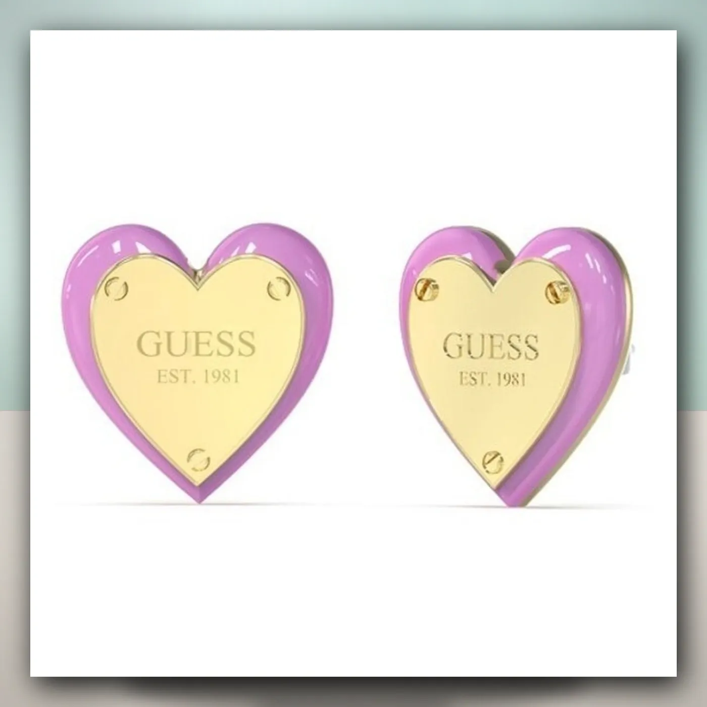 Naušnice Guess JUBE04207JWYGPKT/U
