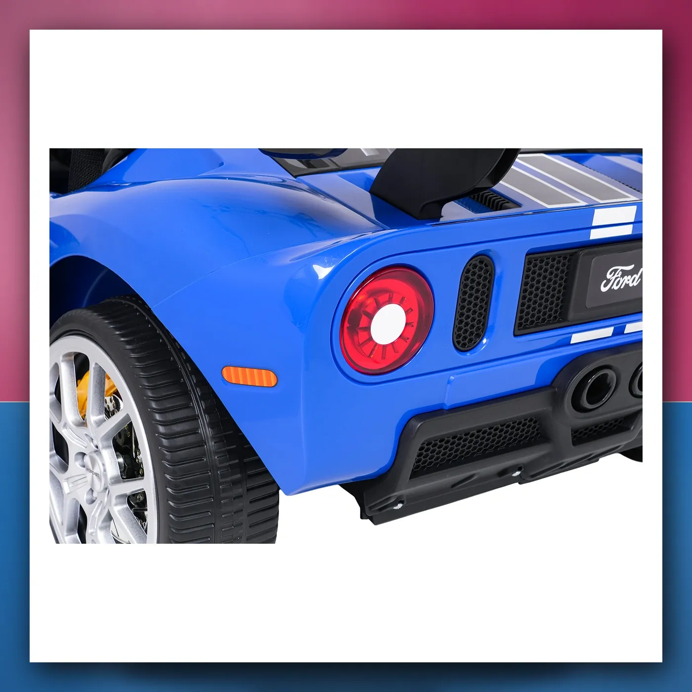 Auto na akumulator Ford GT plavi - slika 1