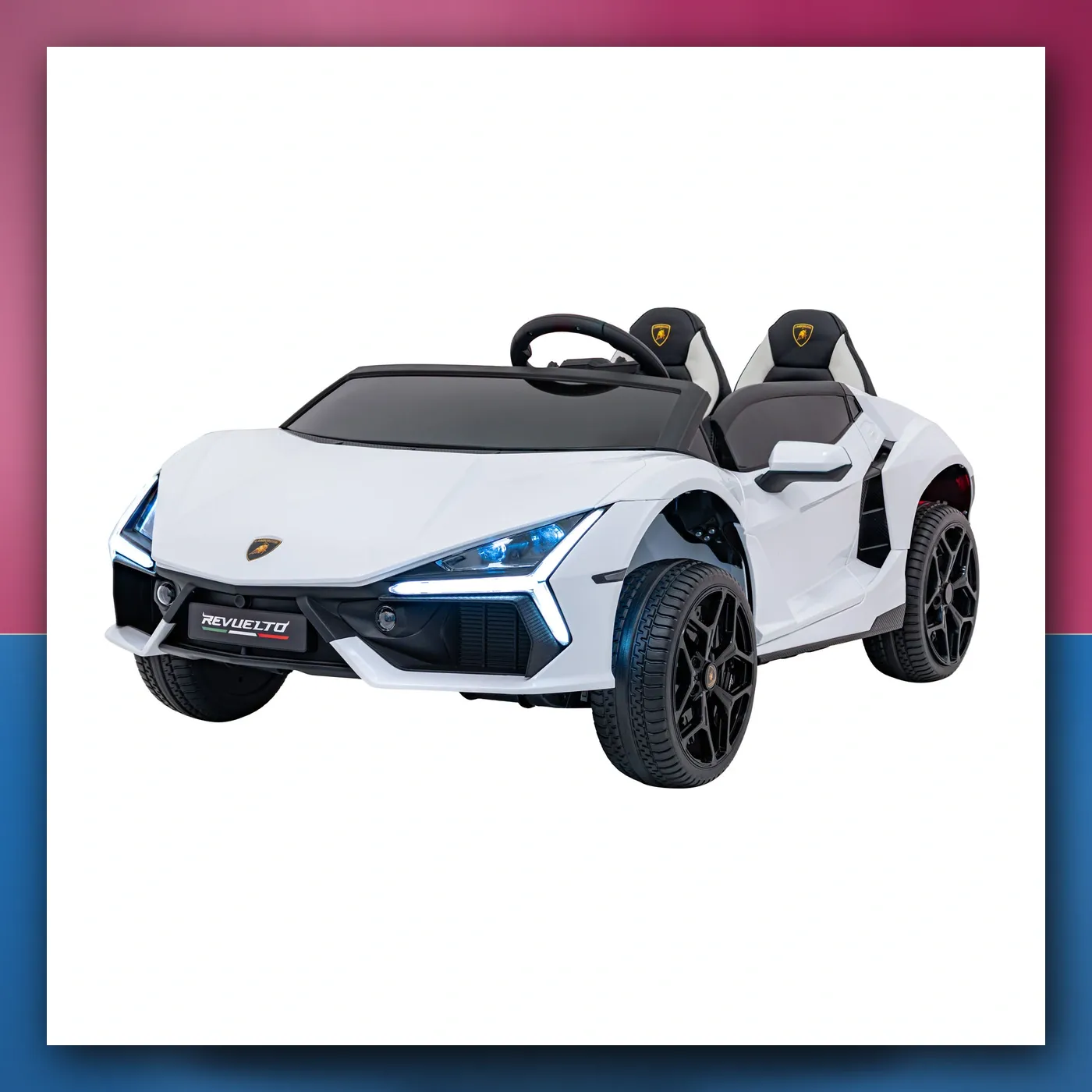 Auto na akumulator Lamborghini Revuelto XL bijeli - slika 1