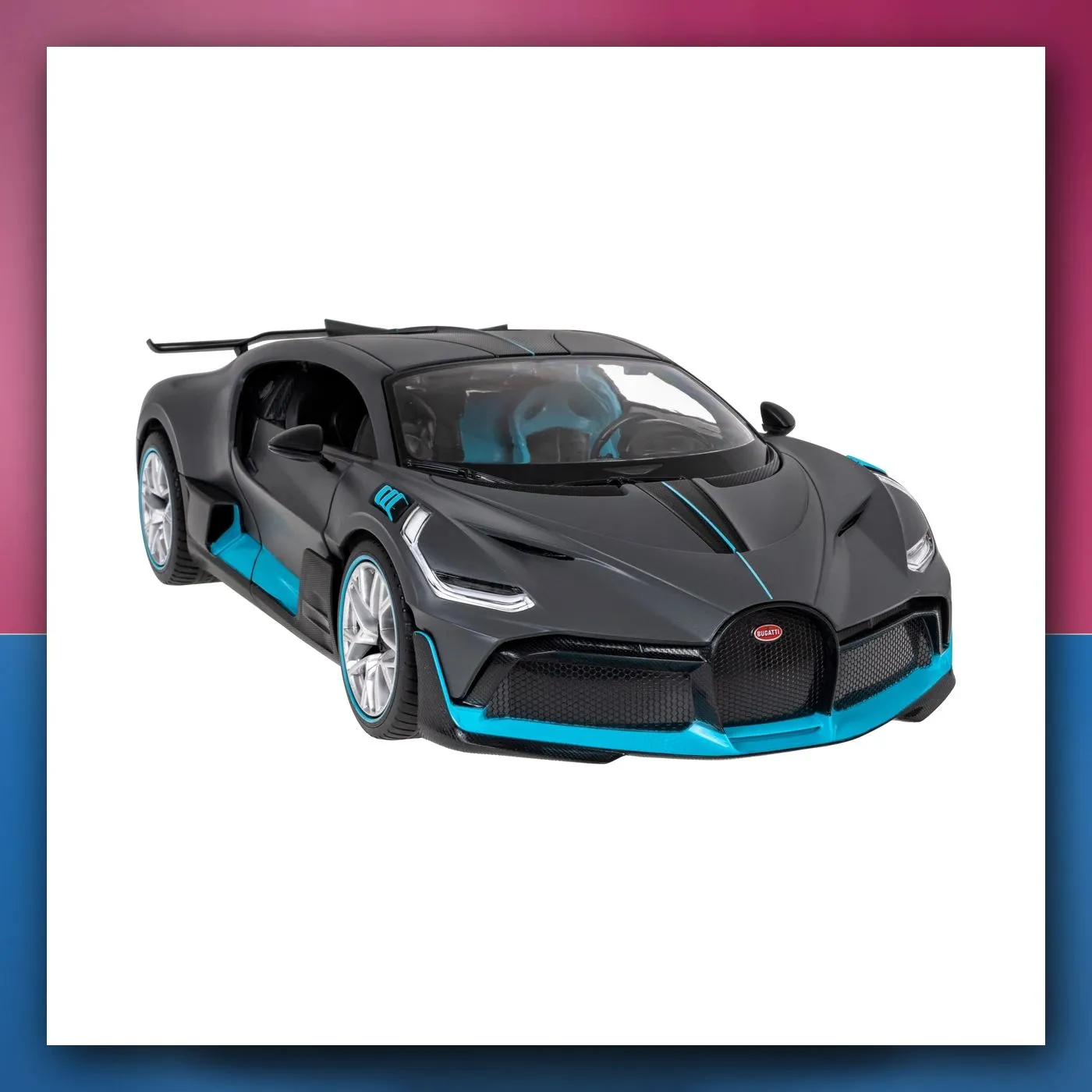 Bugatti Divo srebrni RASTAR model 1:14 autić na daljinsko upravljanje + daljinski upravljač