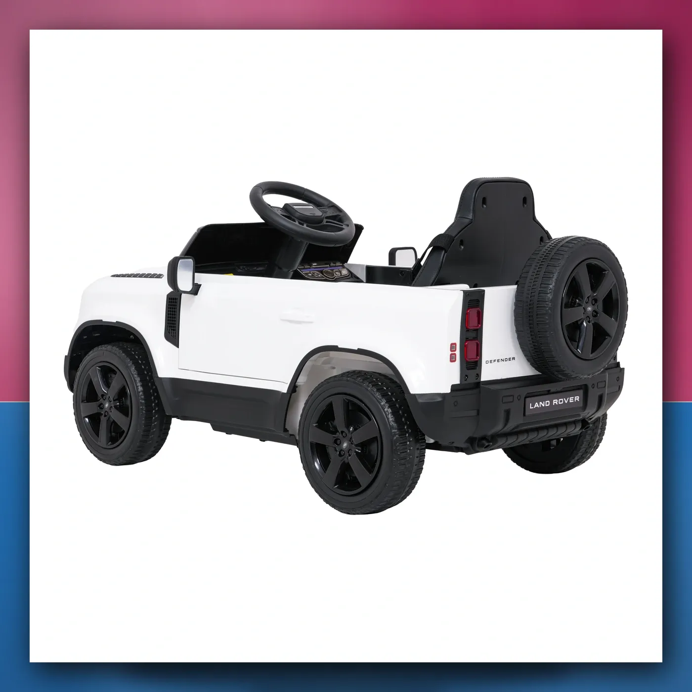 Auto na akumulator Land Rover Defender bijeli