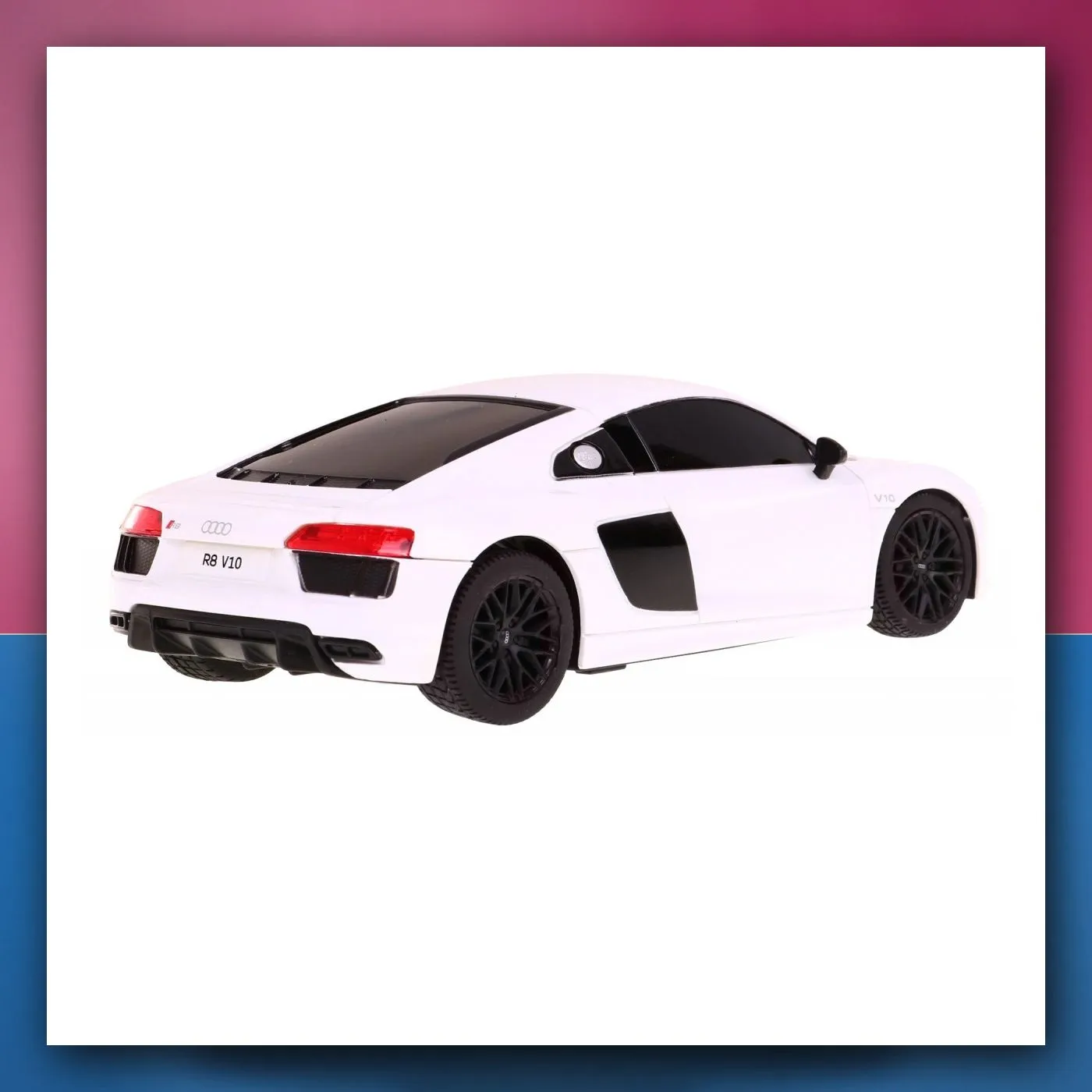 Audi R8 bijeli RASTAR model 1:24 autić na daljinsko upravljanje + daljinski upravljač 2,4 GHz