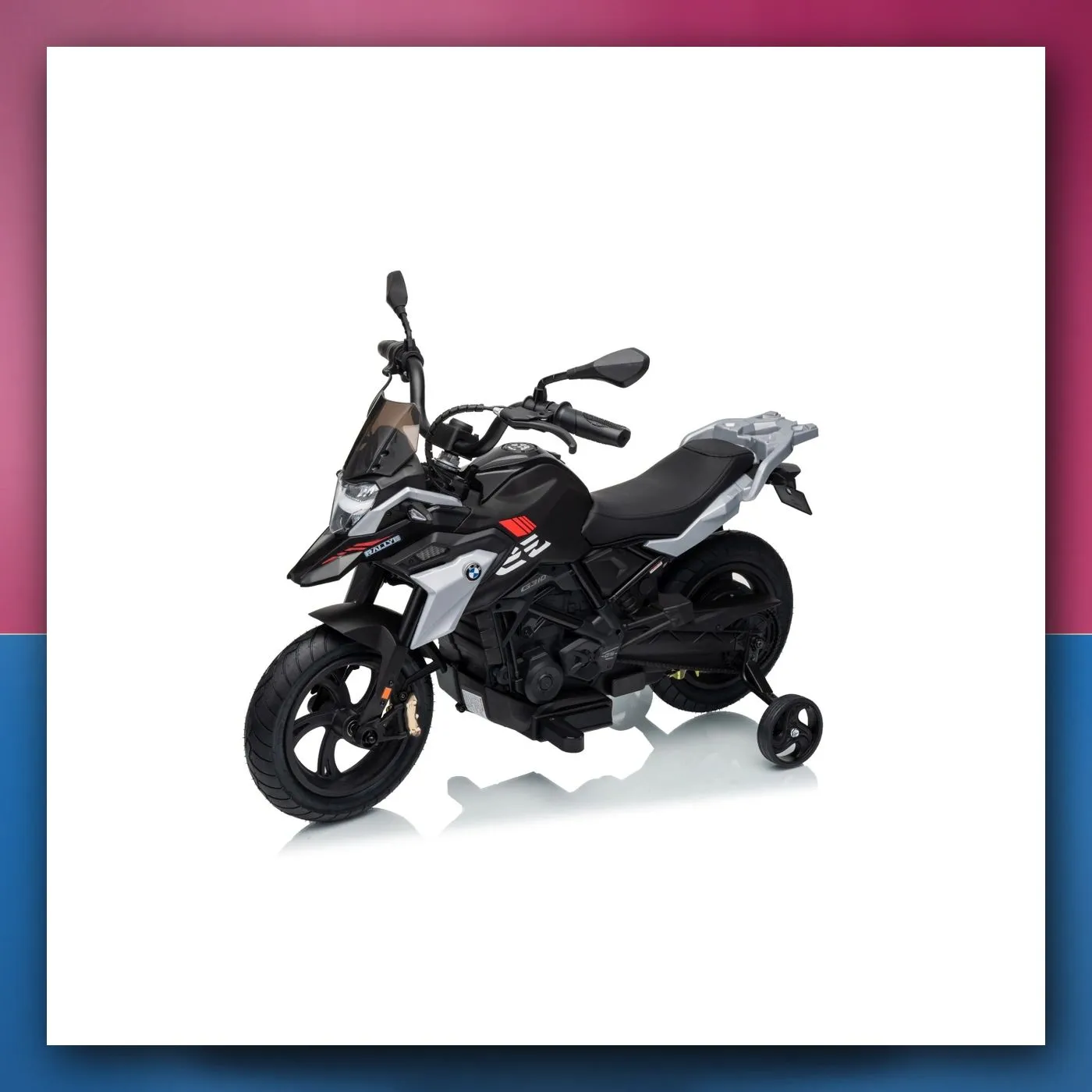 Motocikl na akumulator BMW G310GS crni - slika 1
