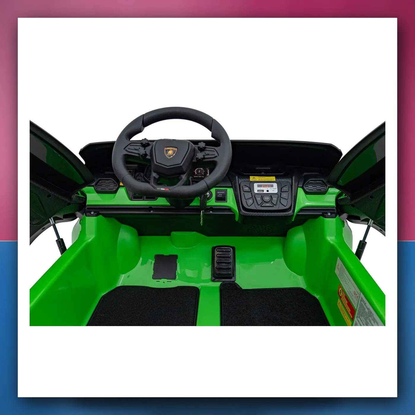 Auto na akumulator Lamborghini Revuelto XL zeleni - slika 1