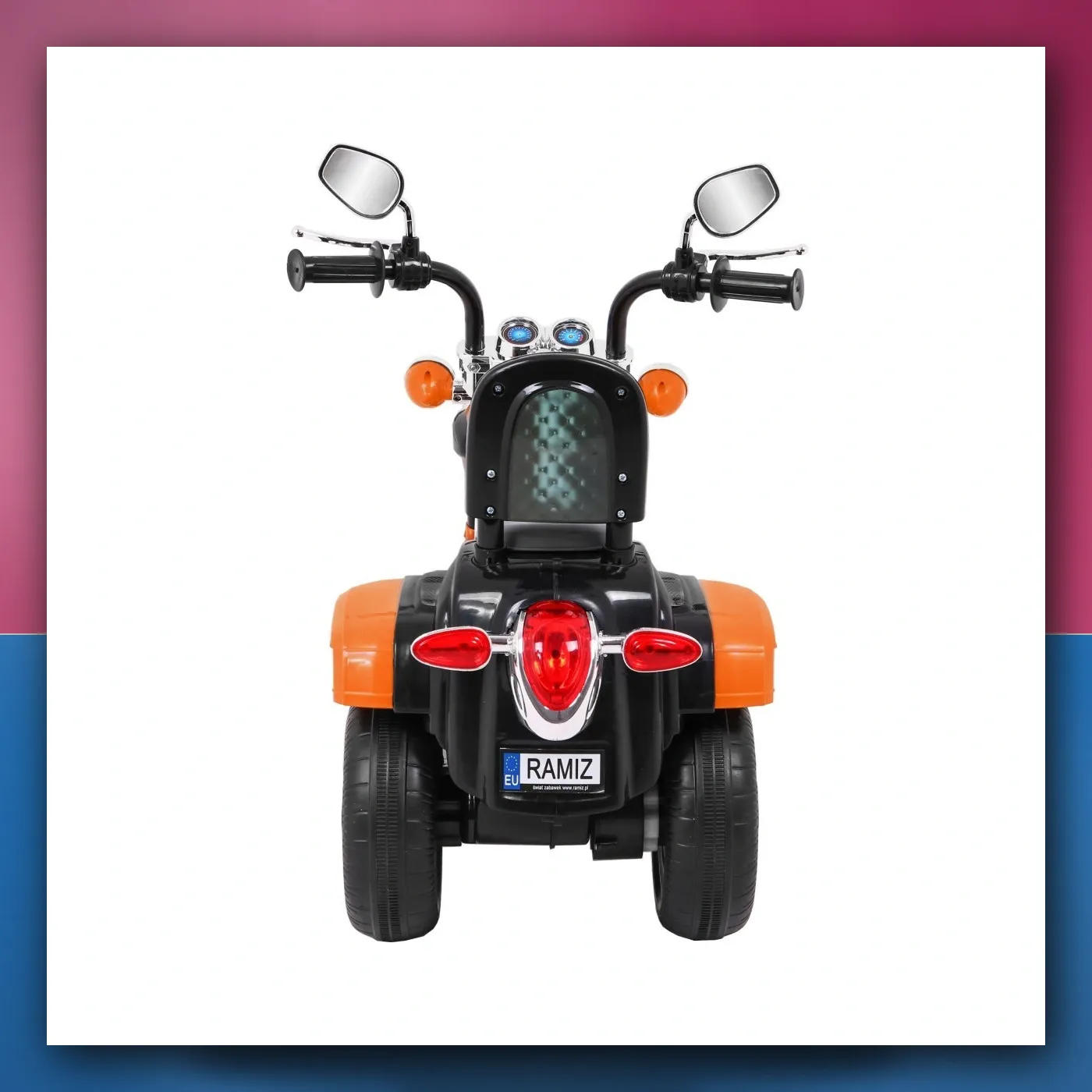 Motorić Sjekira NightBike narančasti - slika 1