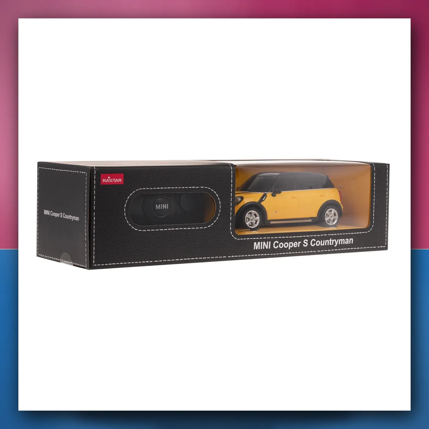 R/C Mini Countryman 1:24, žuti RASTAR