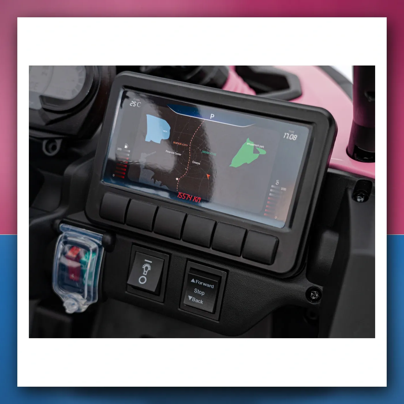 Auto na akumulator ATV CAN - AM Maverick rozi - slika 1