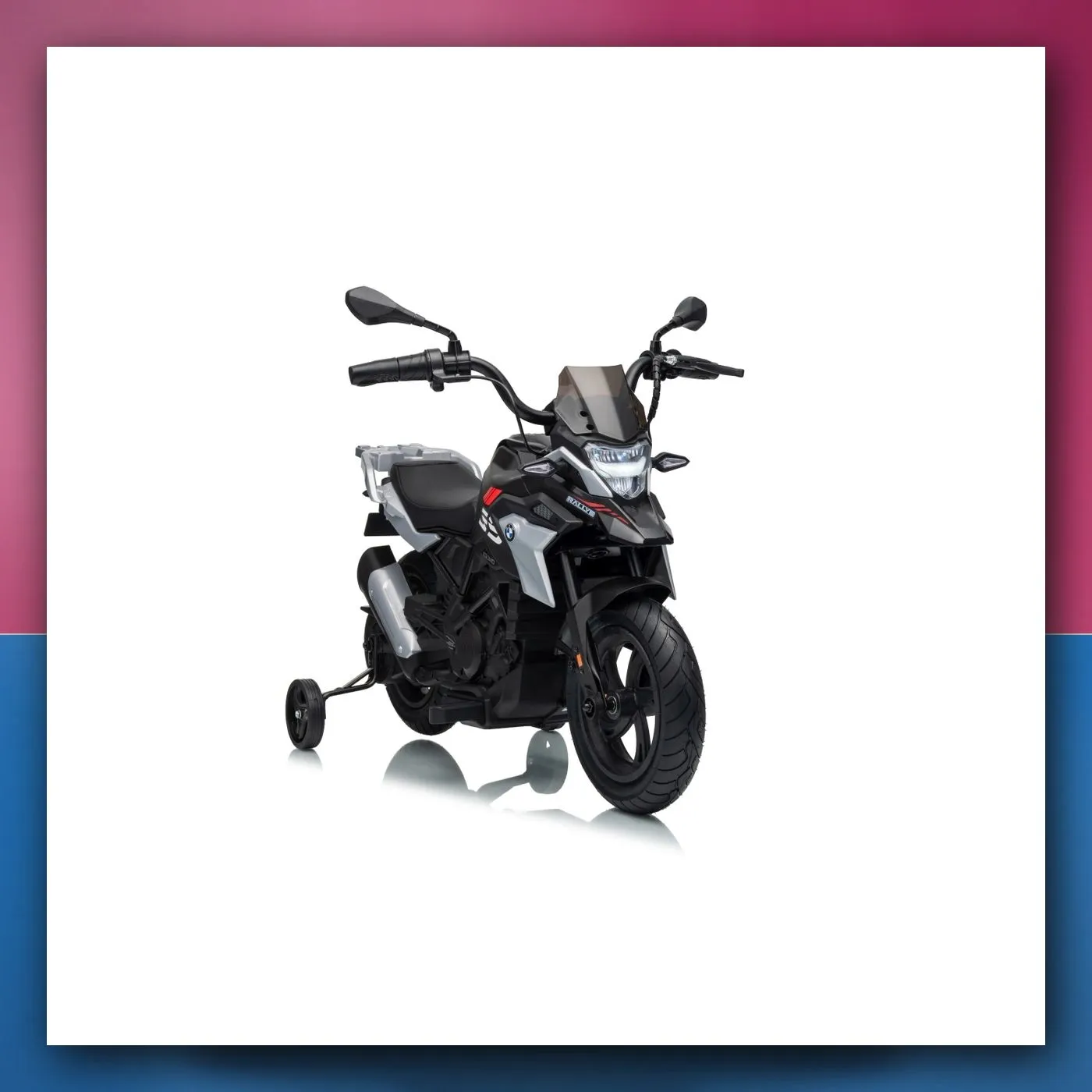 Motocikl na akumulator BMW G310GS crni - slika 1