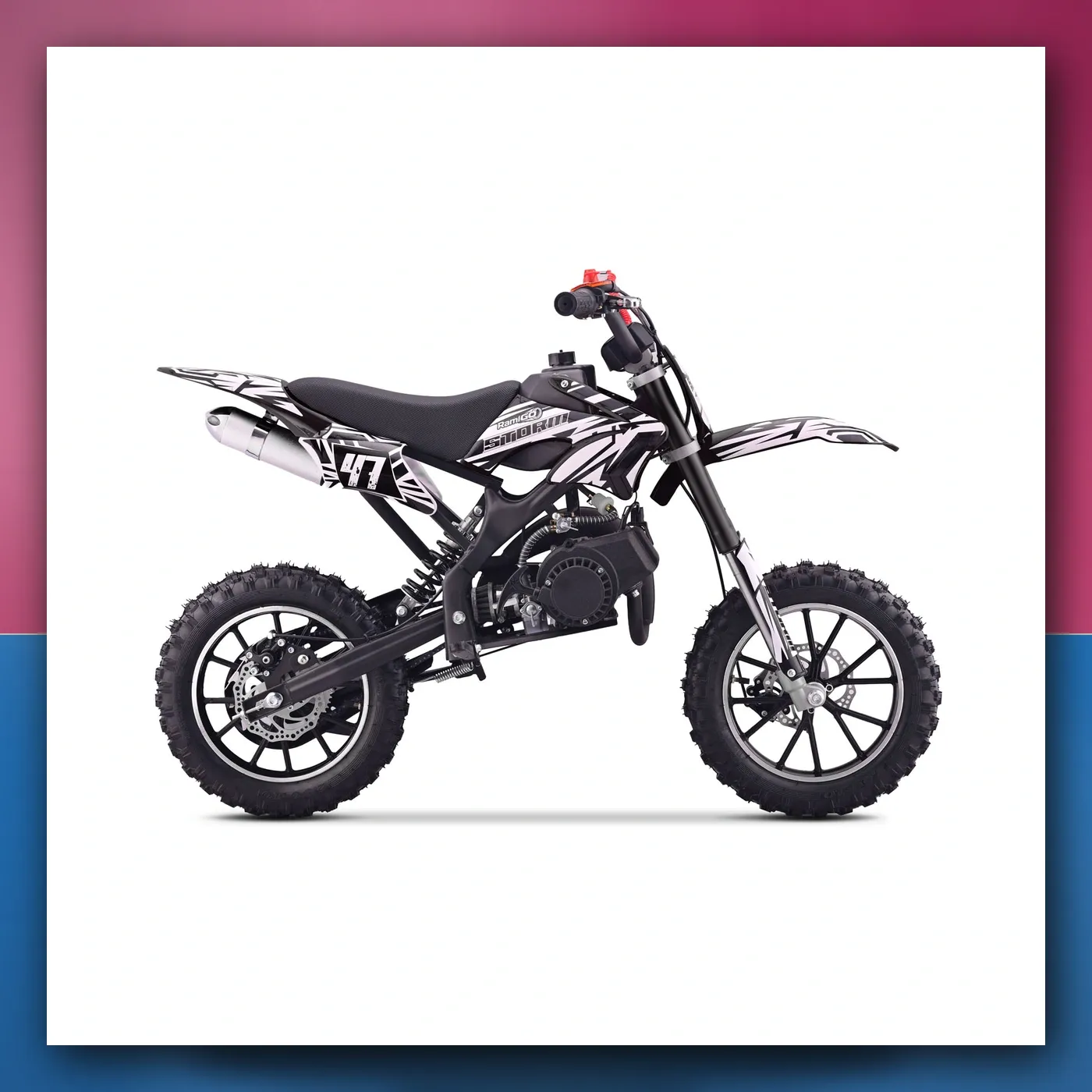 Motor na akumulator Motorni 49CC STORM crni - slika 1