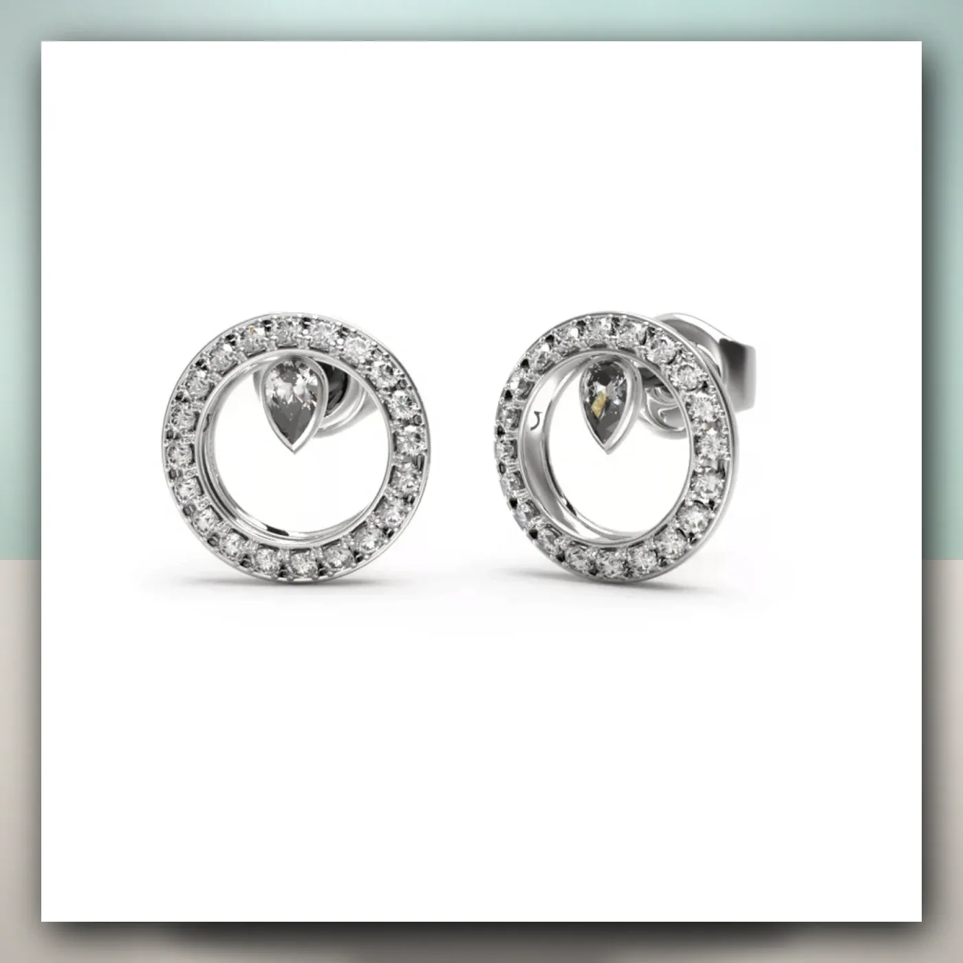 Naušnice Guess JUBE04655JWRHT/U