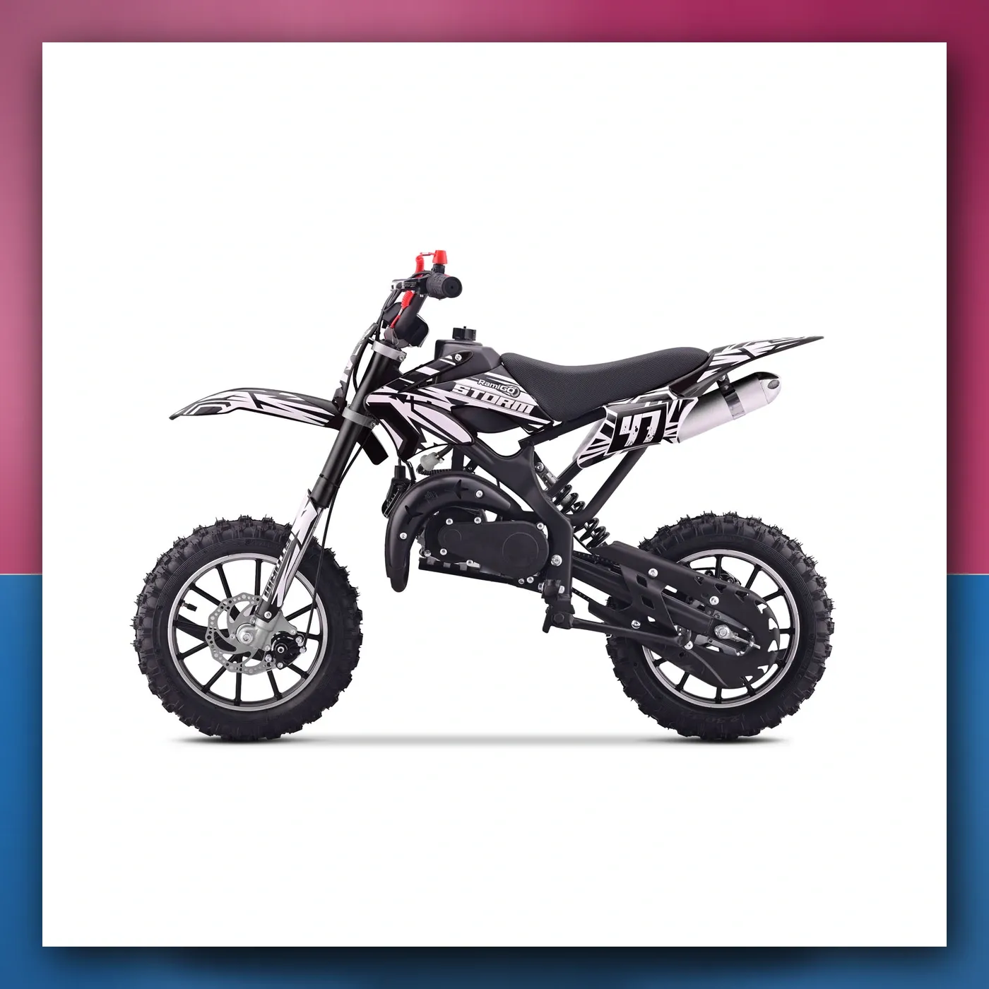 Motor na akumulator Motorni 49CC STORM crni - slika 1