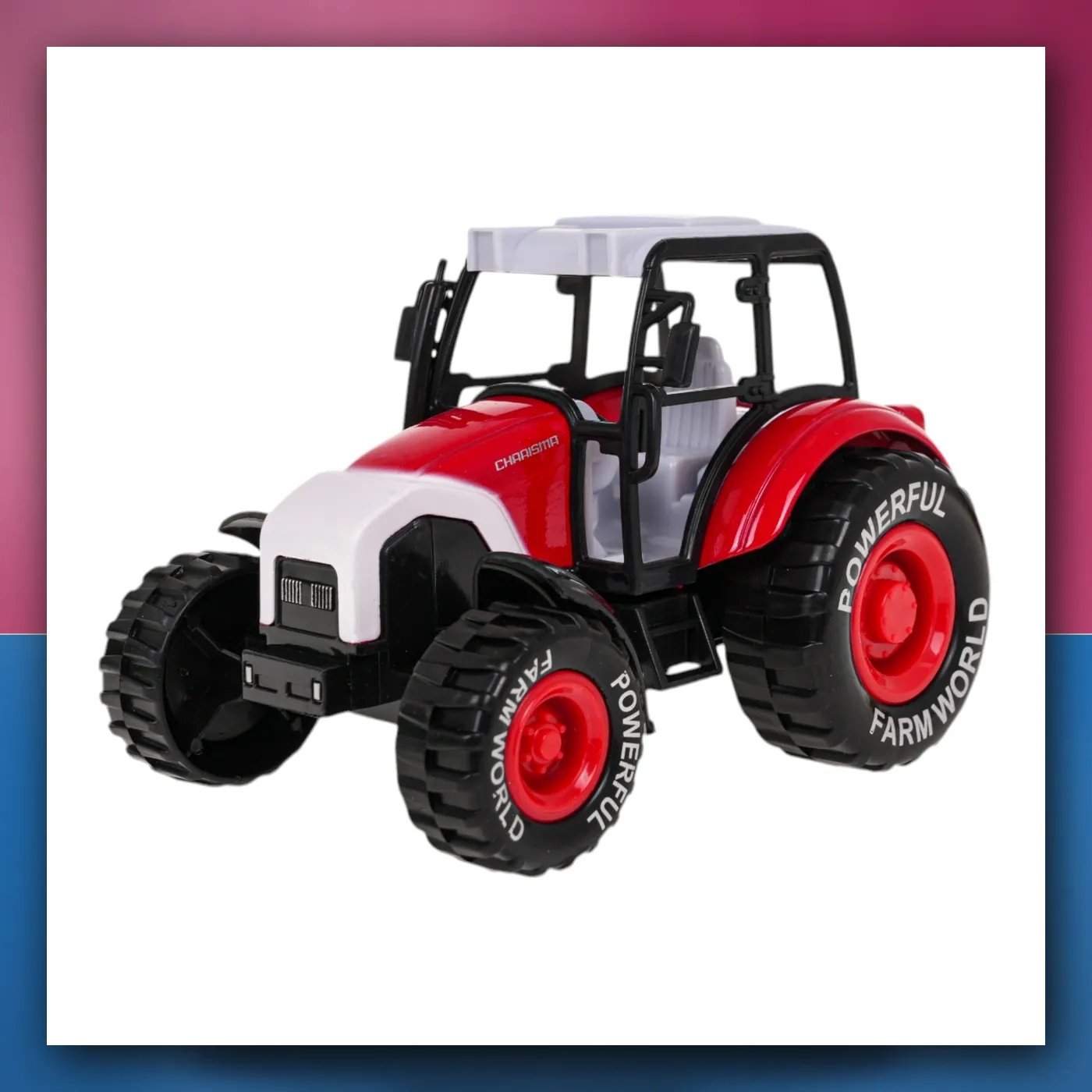set Auta poljoprivrednih Traktor + Kombajn - slika 1