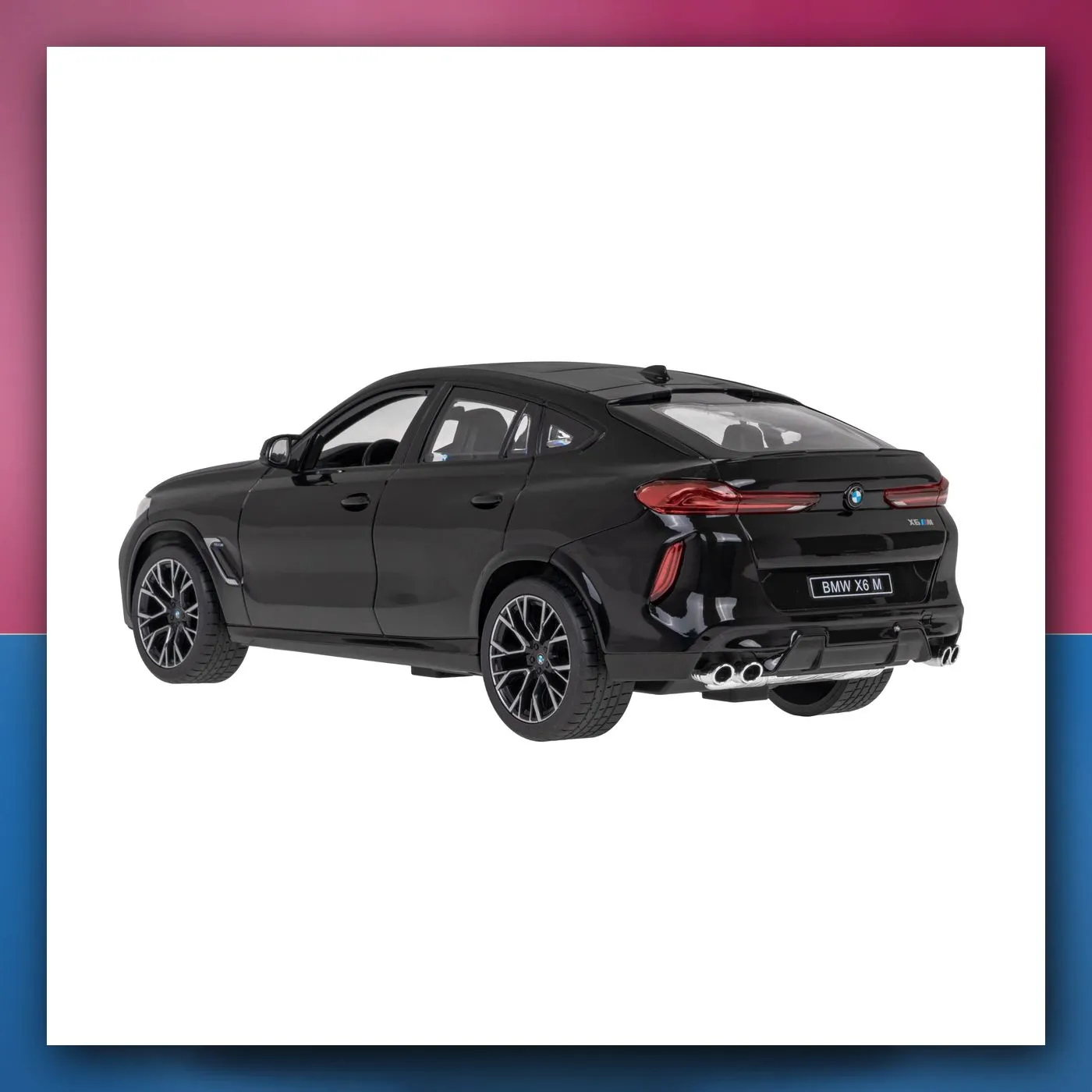 RC BMW X6 M crni RASTAR 1:14 + daljinski upravljač 2,4 GHz