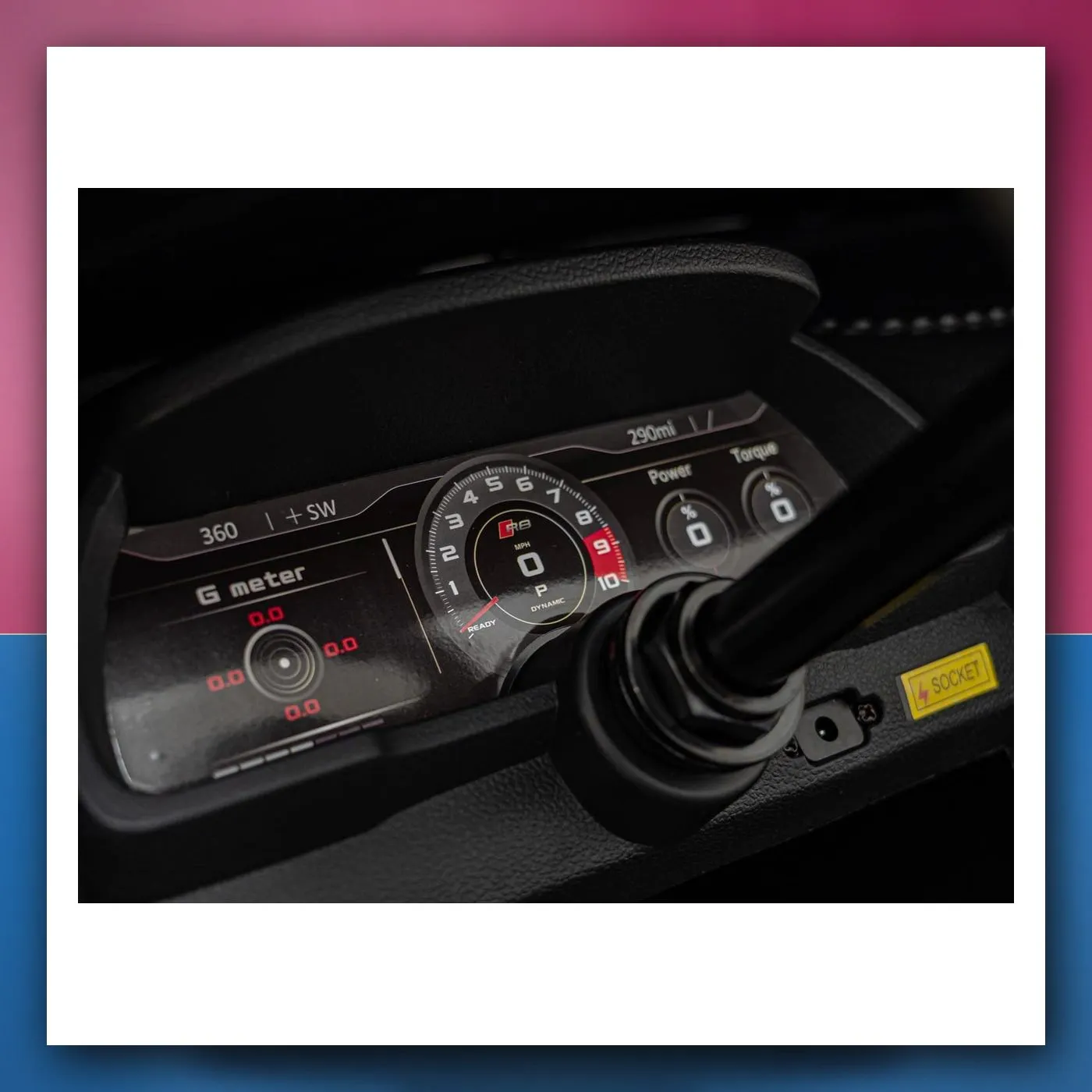 Audi Spyder R8 LIFT na akumulator, crveni