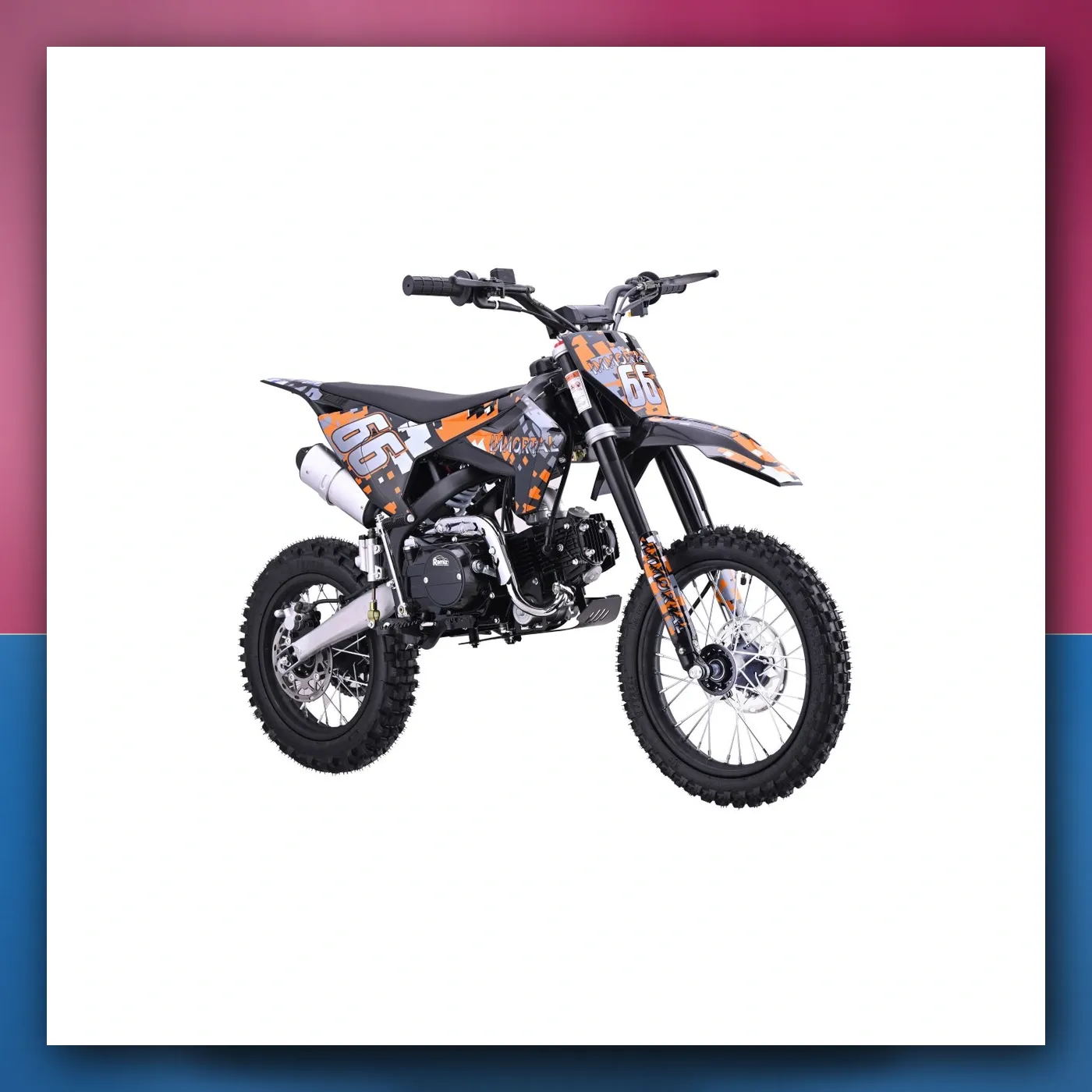 Motor na akumulator Motorni 110CM IMMORTAL narančasti Križ - slika 1