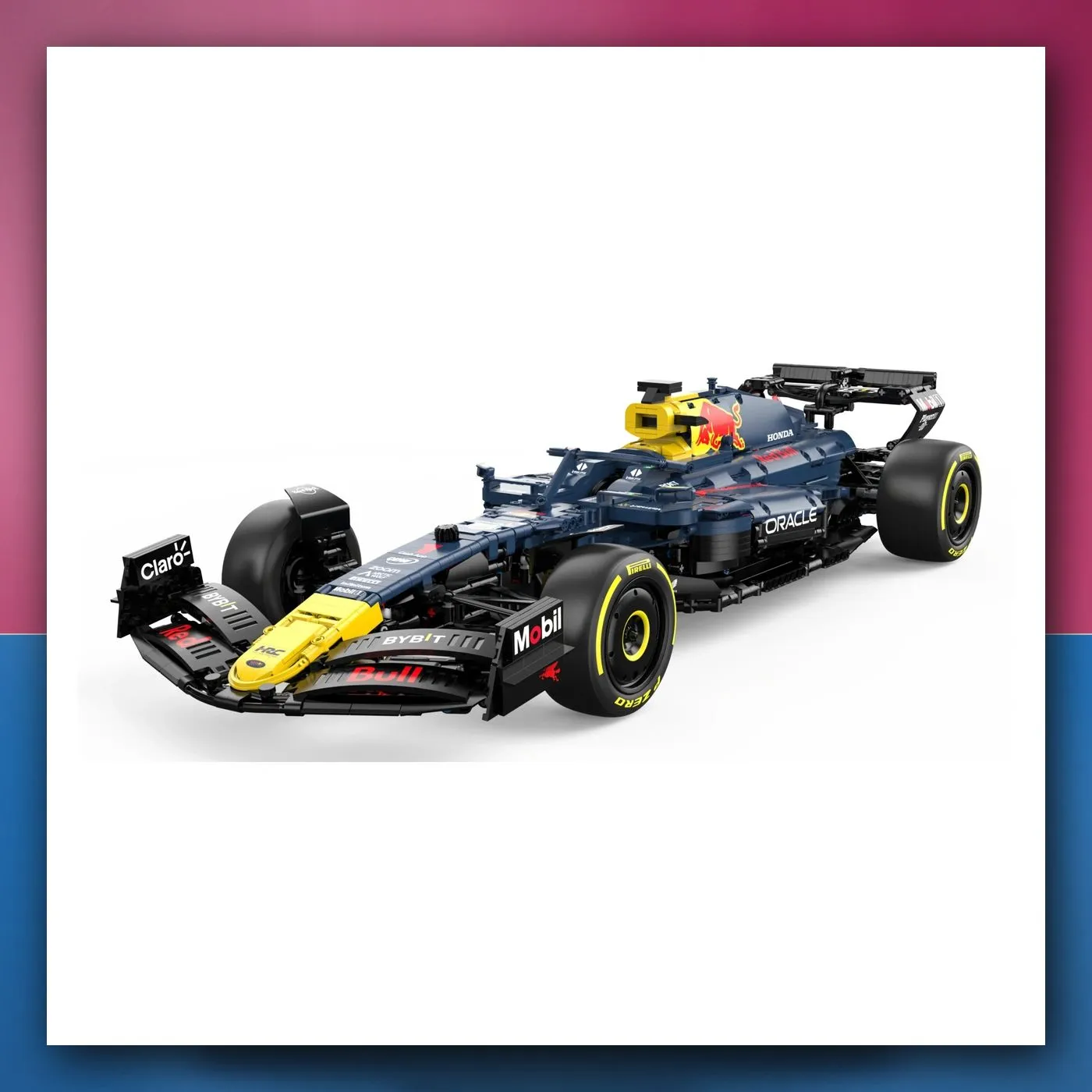 Bolid na daljinsko upravljanje Red Bull F1 RB19 Body Kit 1:16 plavi RASTAR