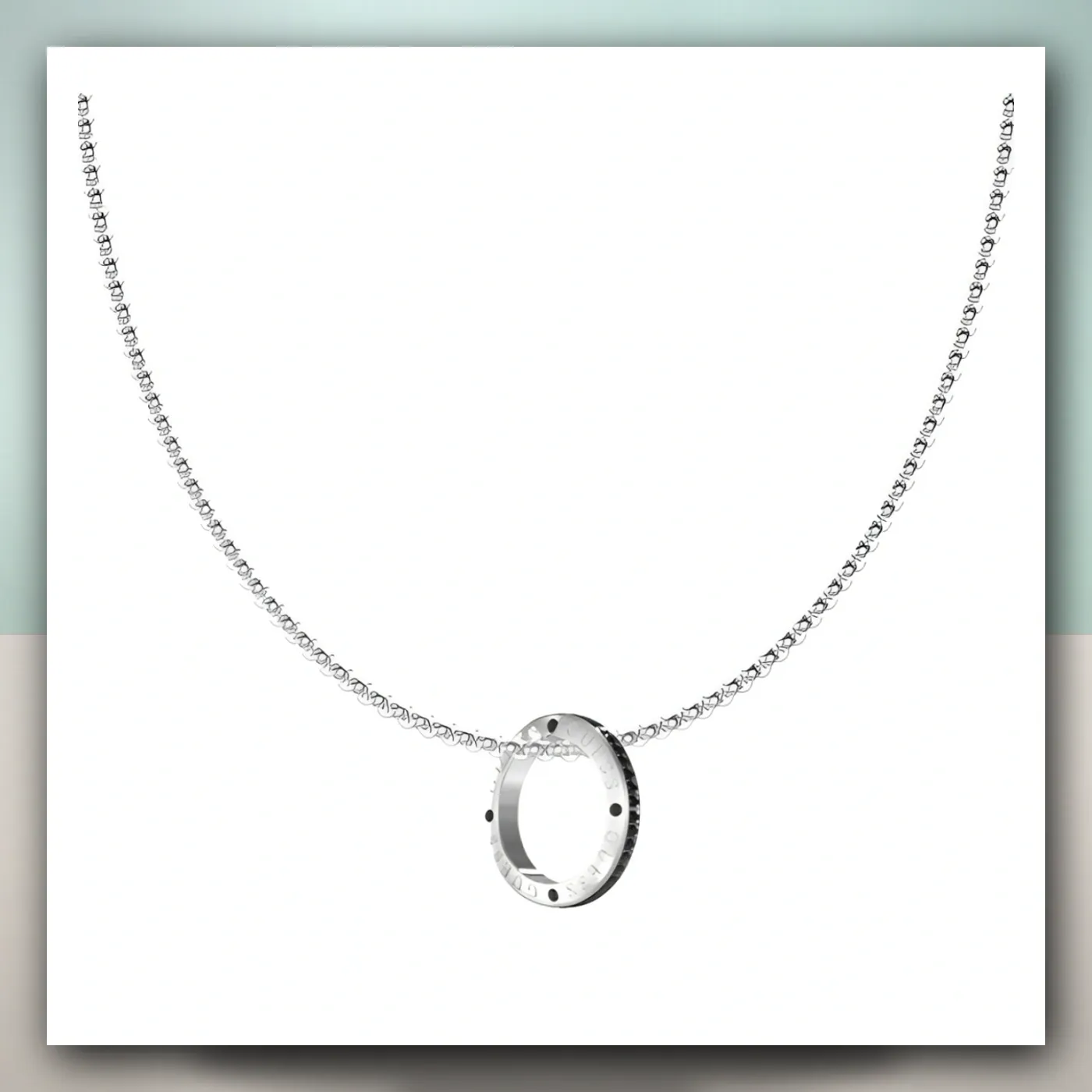 Ogrlica Guess JUMN03216JWSTBKT/U
