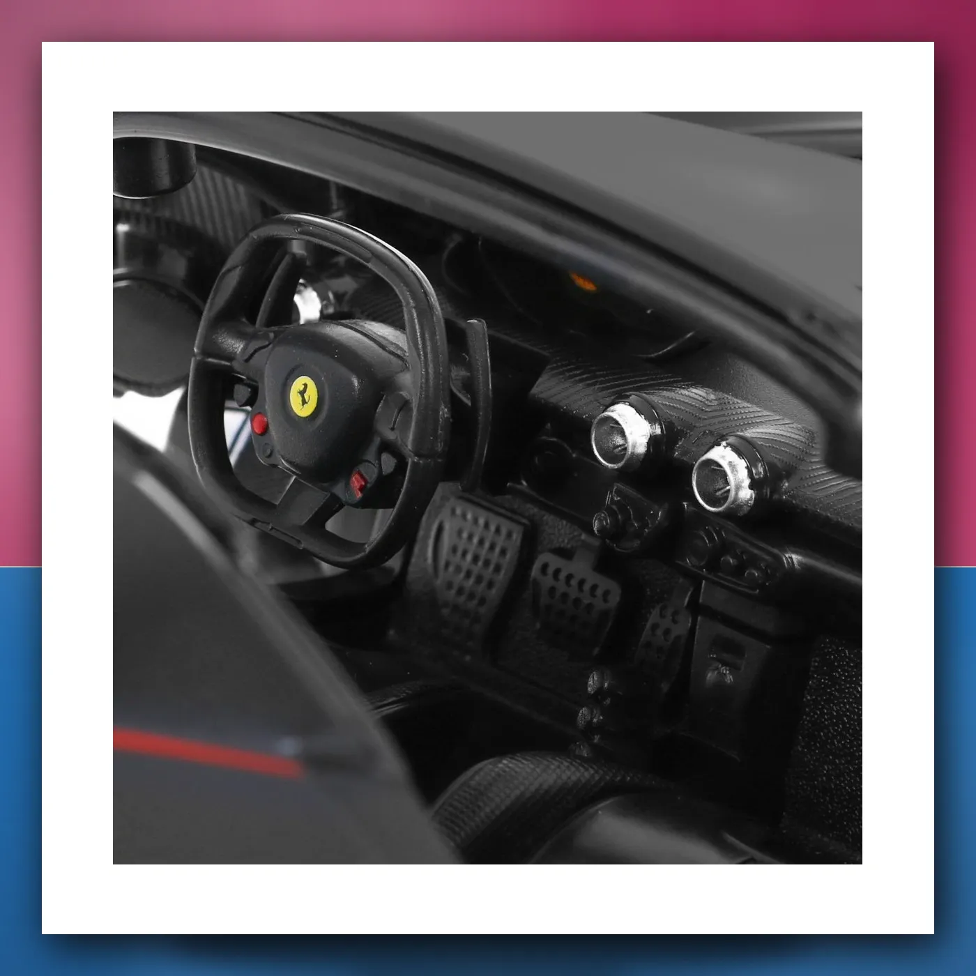 Ferrari LaFerrari Aperta crne RASTAR model 1: 14 Auto na daljinsko upravljanje + daljinski upravljač 2, 4 GHz - slika 1