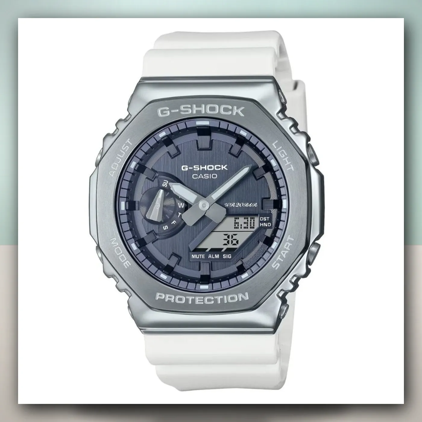 Satovi Casio G-Shock GM-2100WS-7AER