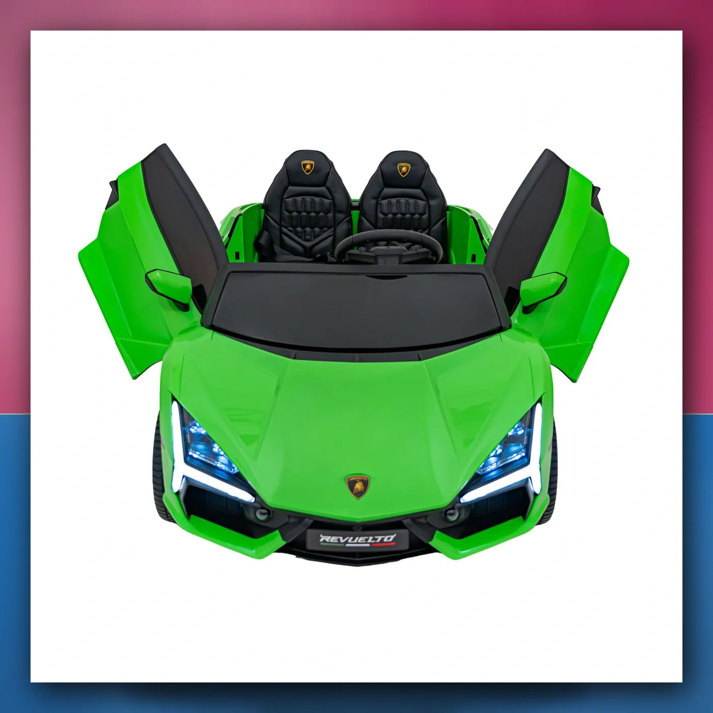 Auto na akumulator Lamborghini Revuelto XL zeleni - slika 1