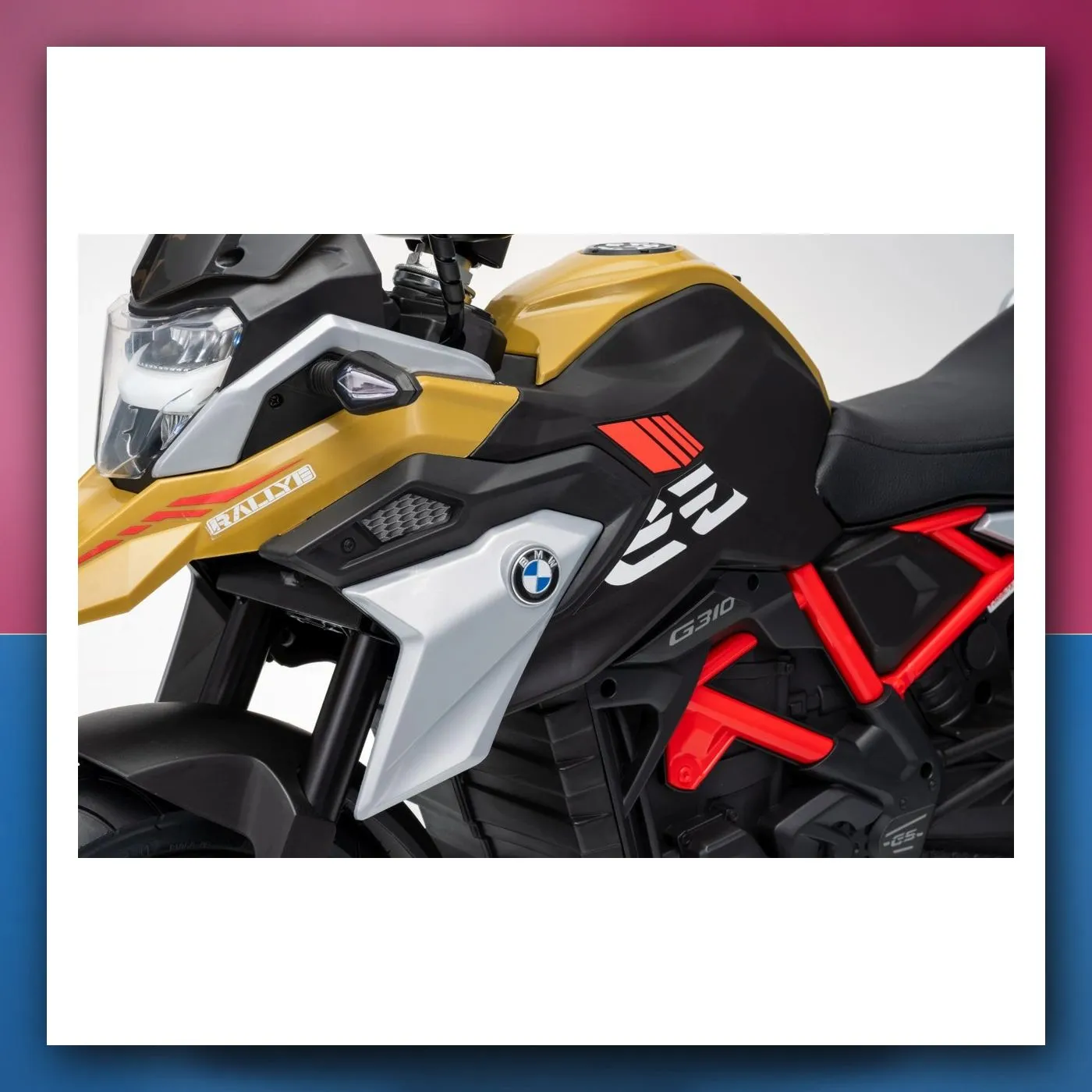 Motocikl na akumulator BMW G310GS šampanjac - slika 1