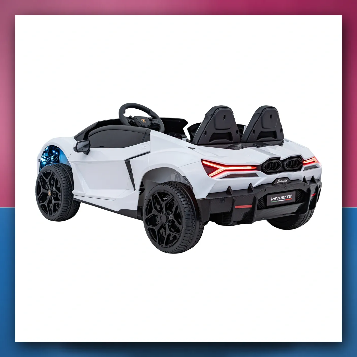 Auto na akumulator Lamborghini Revuelto XL bijeli - slika 1