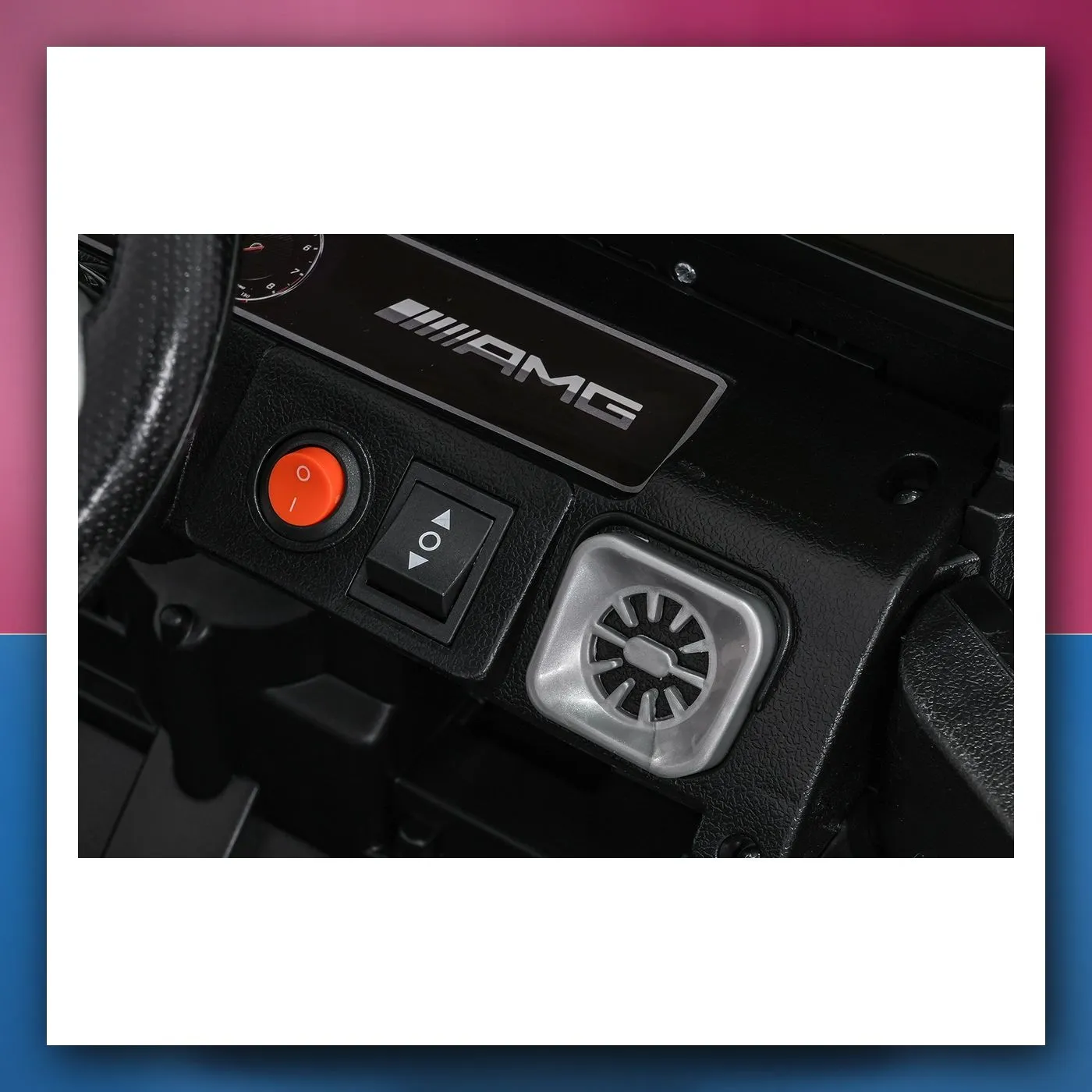 Auto na akumulator Mercedes G63 AMG LIFT crni - slika 1