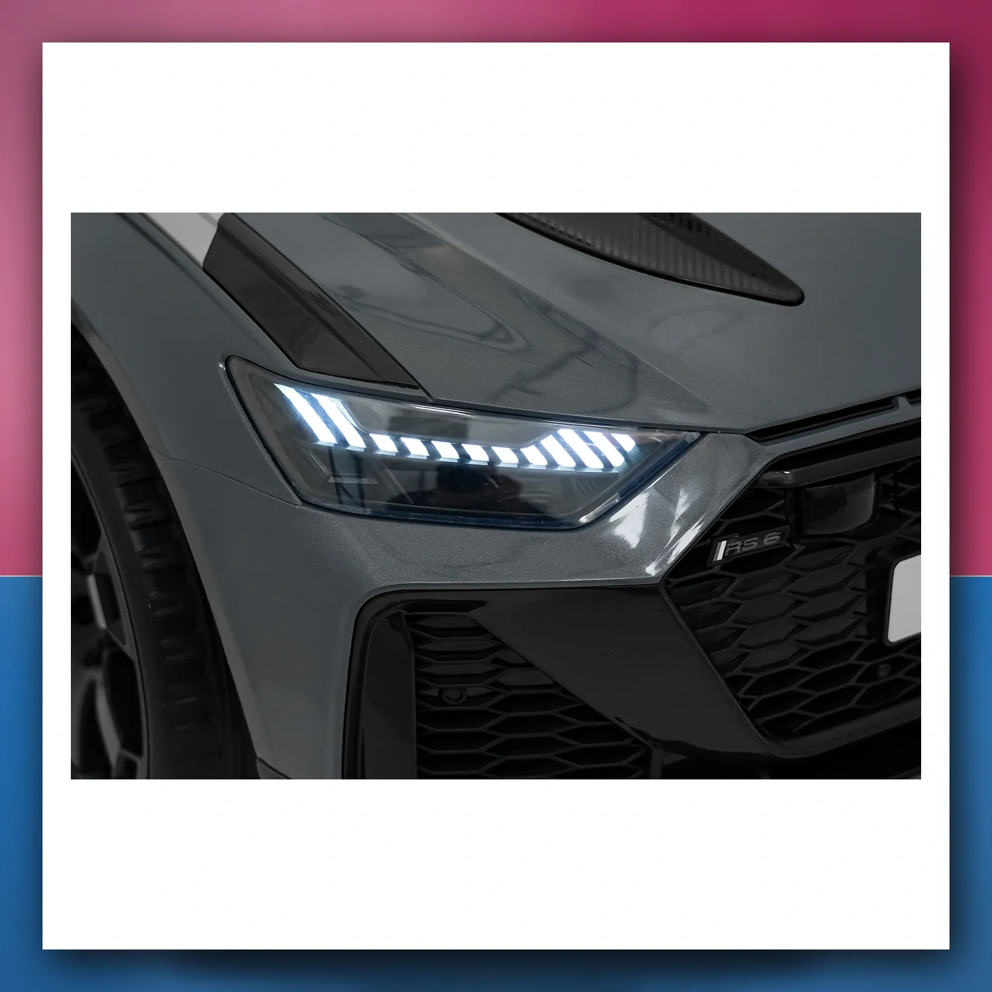 Auto na akumulator Audi RS6 Avant GT sivi