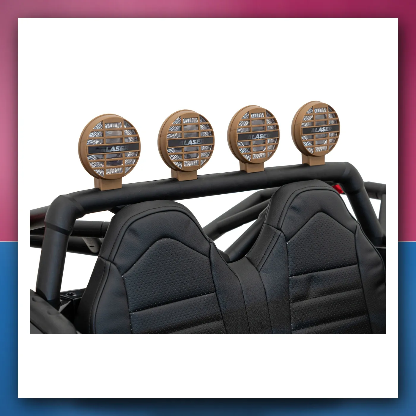 Auto Buggy Trkački 5 na akumulator za djecu - crni + Motori 2x200W + Daljinski upravljač + Audio + LED + Lagani Start - slika 1