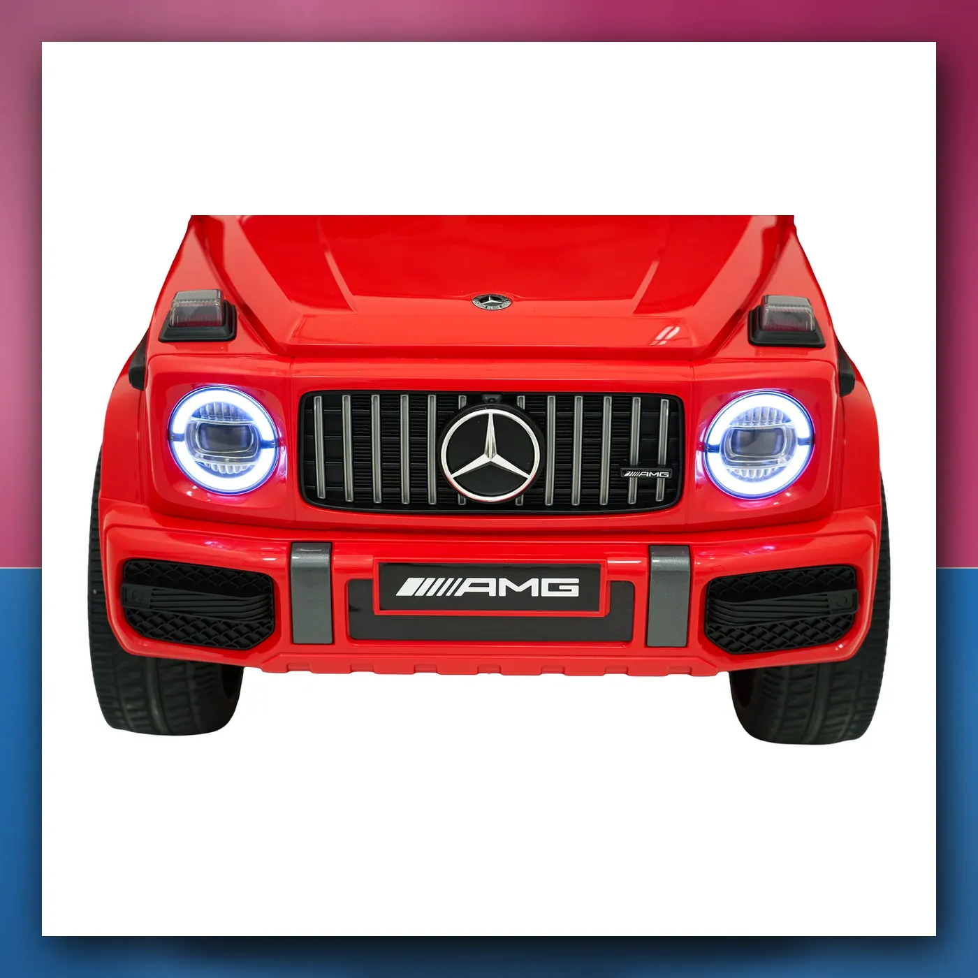 Auto na akumulator Mercedes G63 AMG LIFT crveni - slika 1