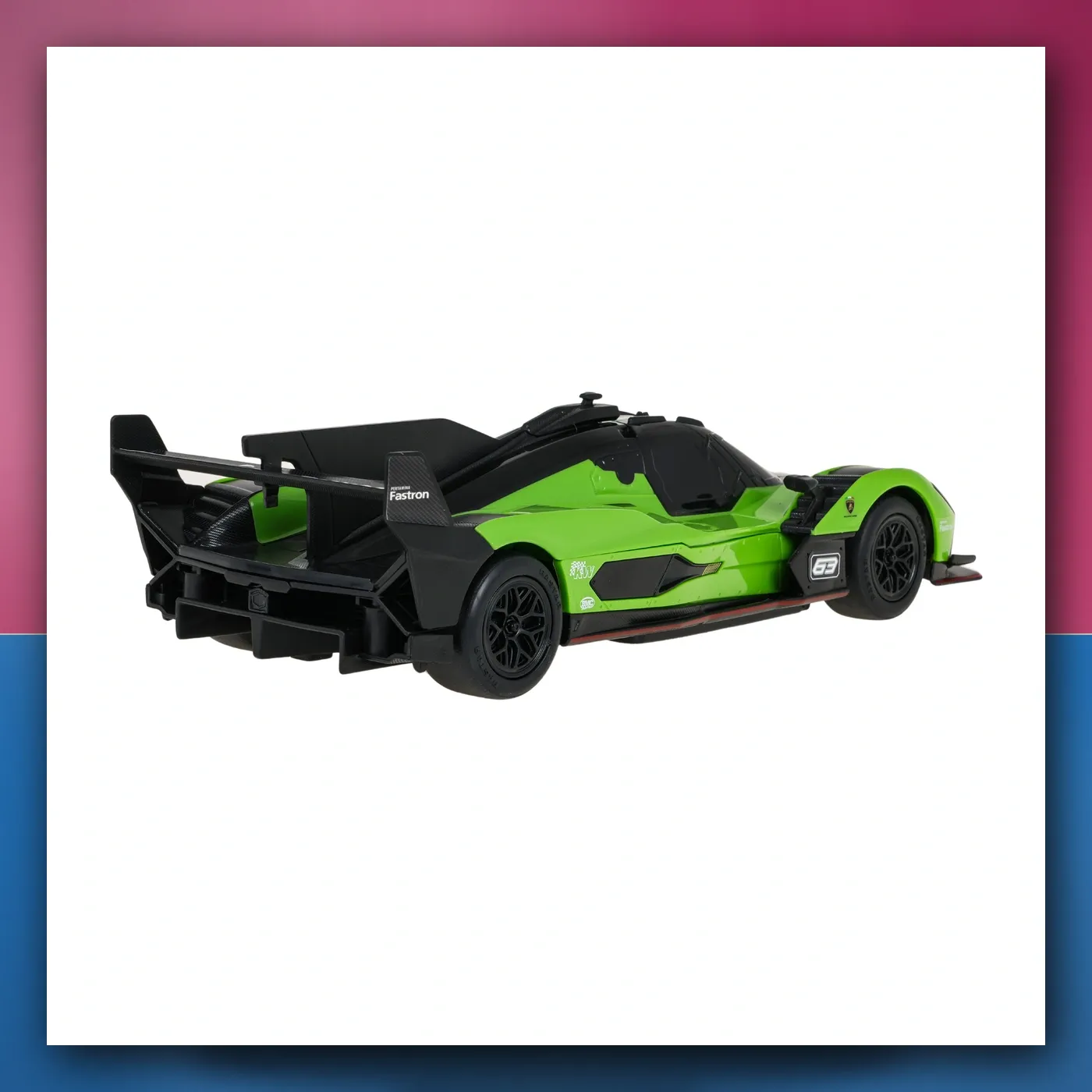 Automobil na daljinsko upravljanje Lamborghini SC63 1:24 zeleni RASTAR - slika 1