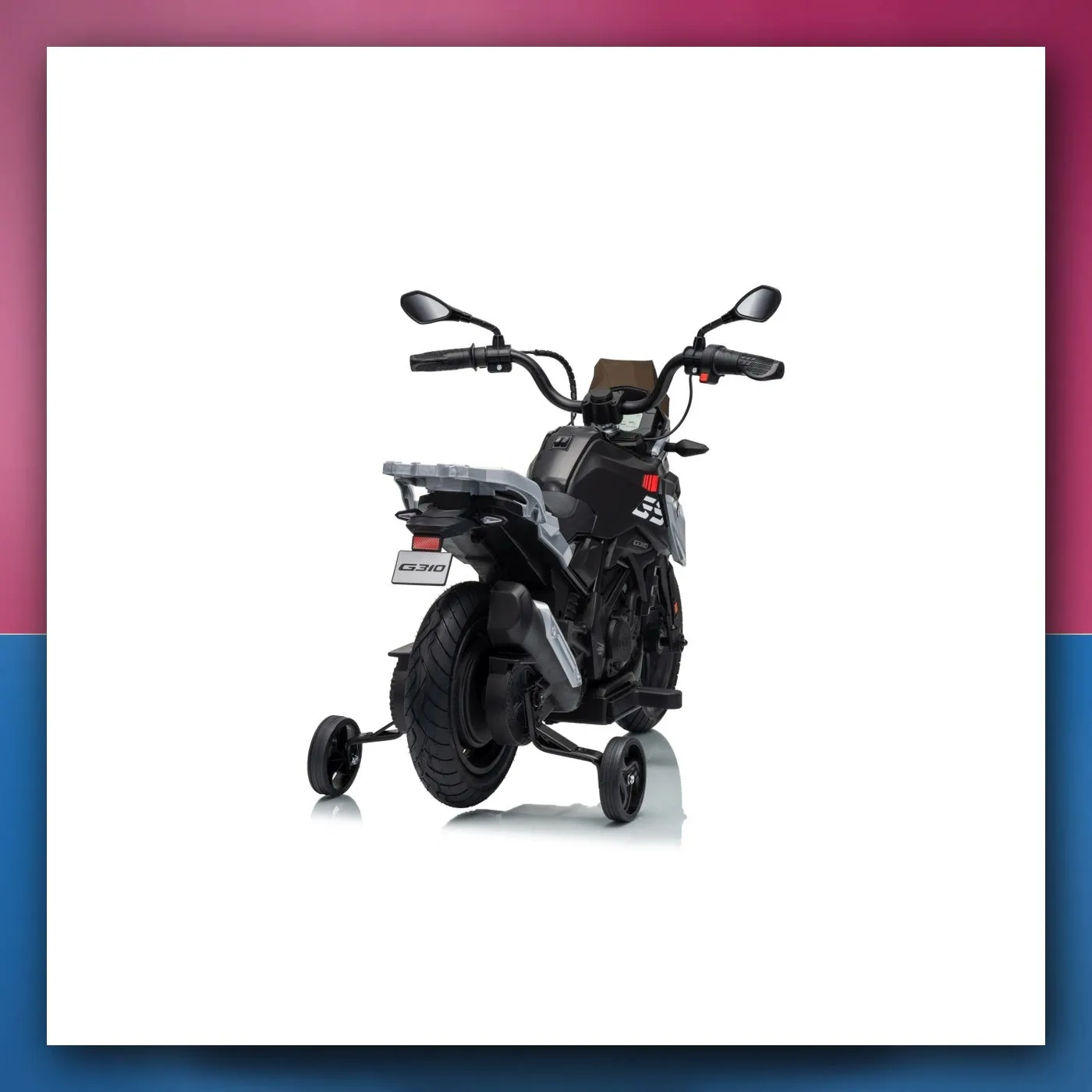 Motocikl na akumulator BMW G310GS crni - slika 1