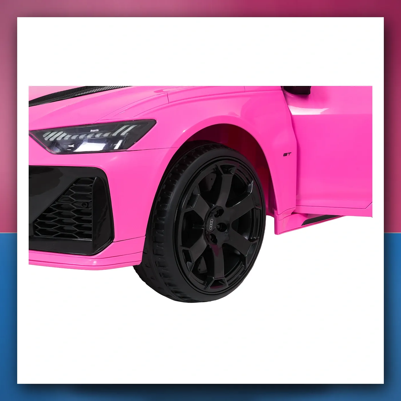 Auto na akumulator Audi RS6 Avant GT ružičasti